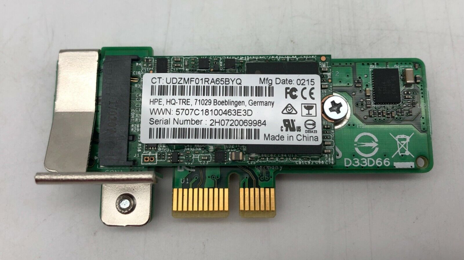 775588-B21 DUAL 64GB VE SOLID STATE M.2 KIT 749154-001 797905-001 888793076972
