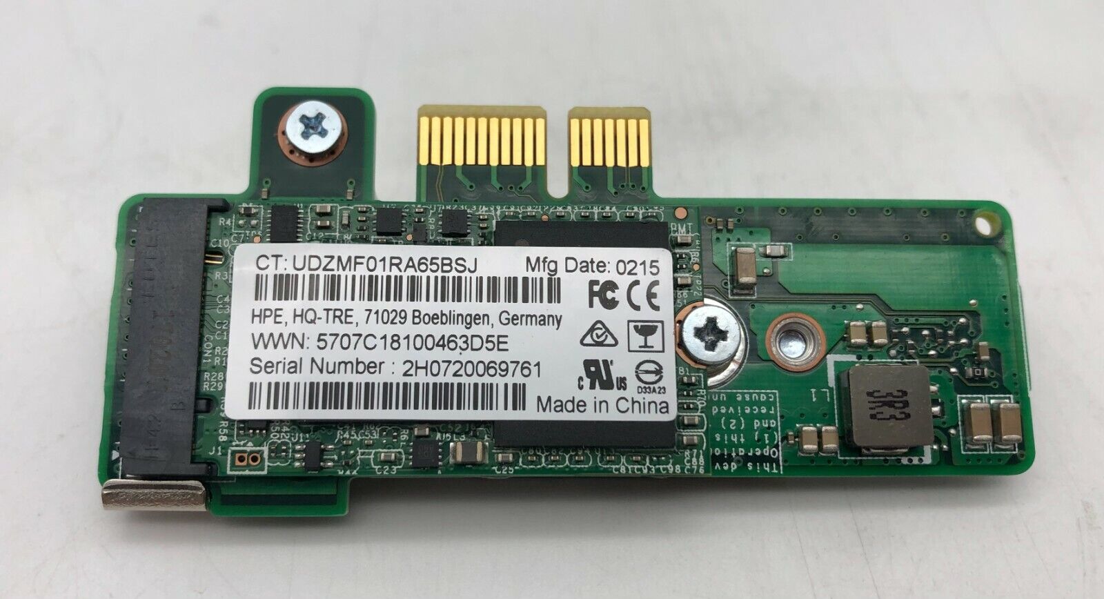 775588-B21 Kit doble de estado sólido M.2 VE de 64 GB - 749154-001