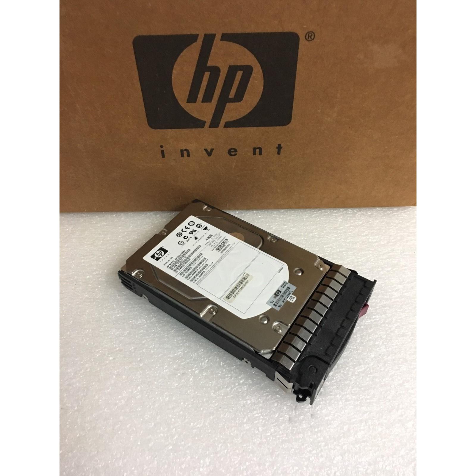 HP EF0300FARMU 516810-001 300GB 6G sas 3.5" dual port hard drive 9FL066-035-FoxTI