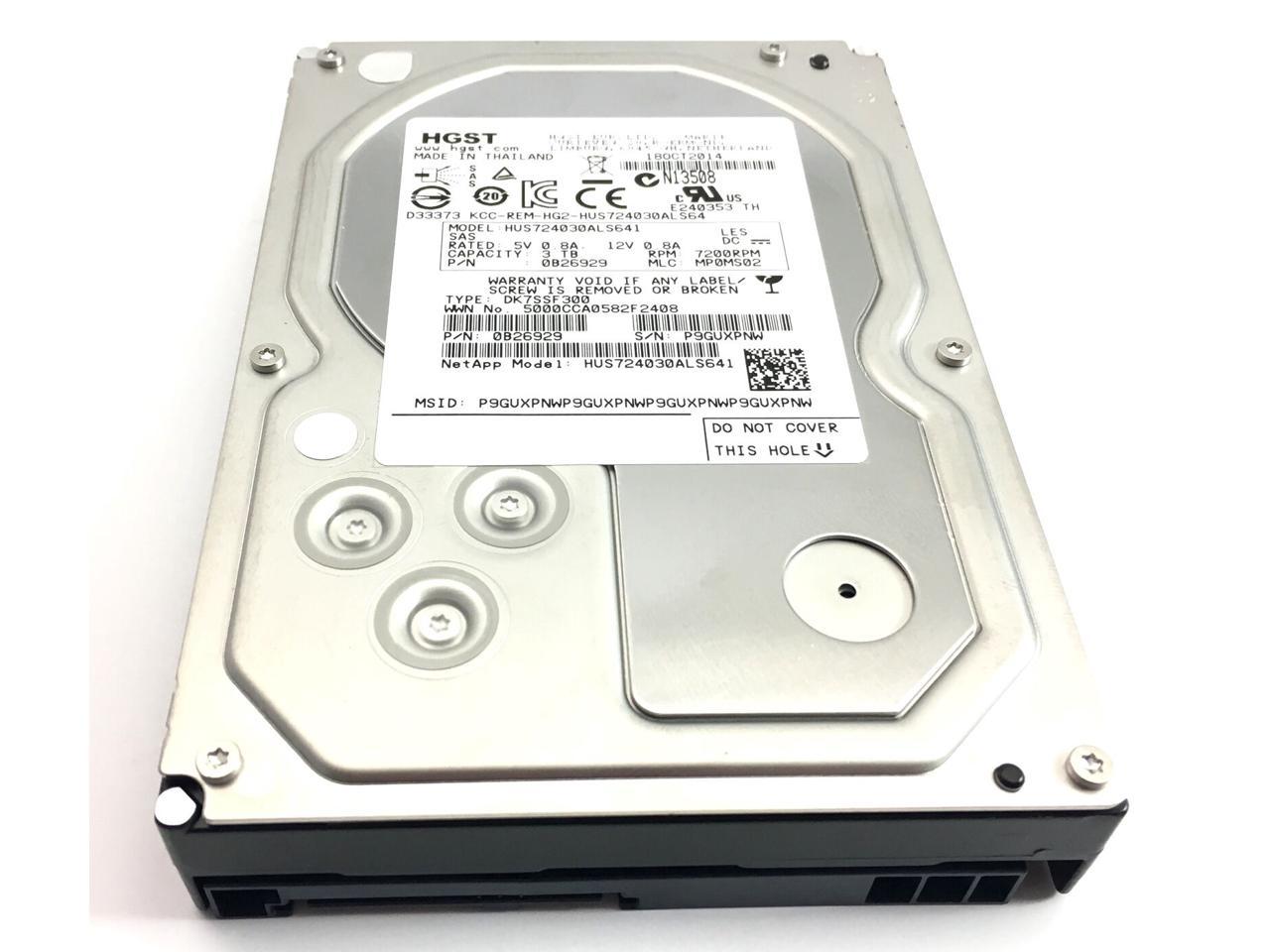 Disco duro Hitachi de 3TB 7.2K NL SAS 3.5" (HUS723030ALS640) 0B26311