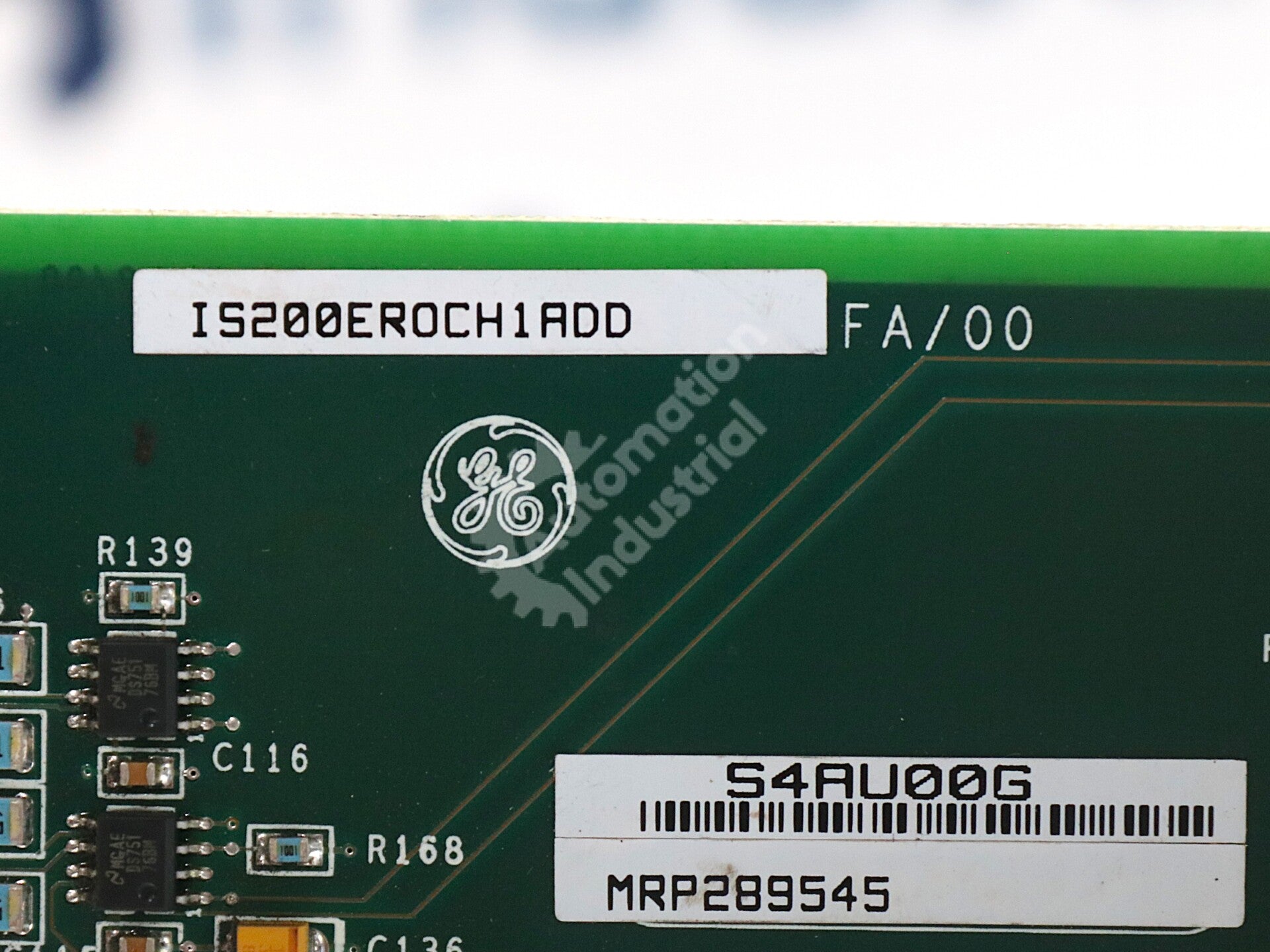 IS200EROCH1A By General Electric IS200EROCH1ADD Exciter Regulator Board