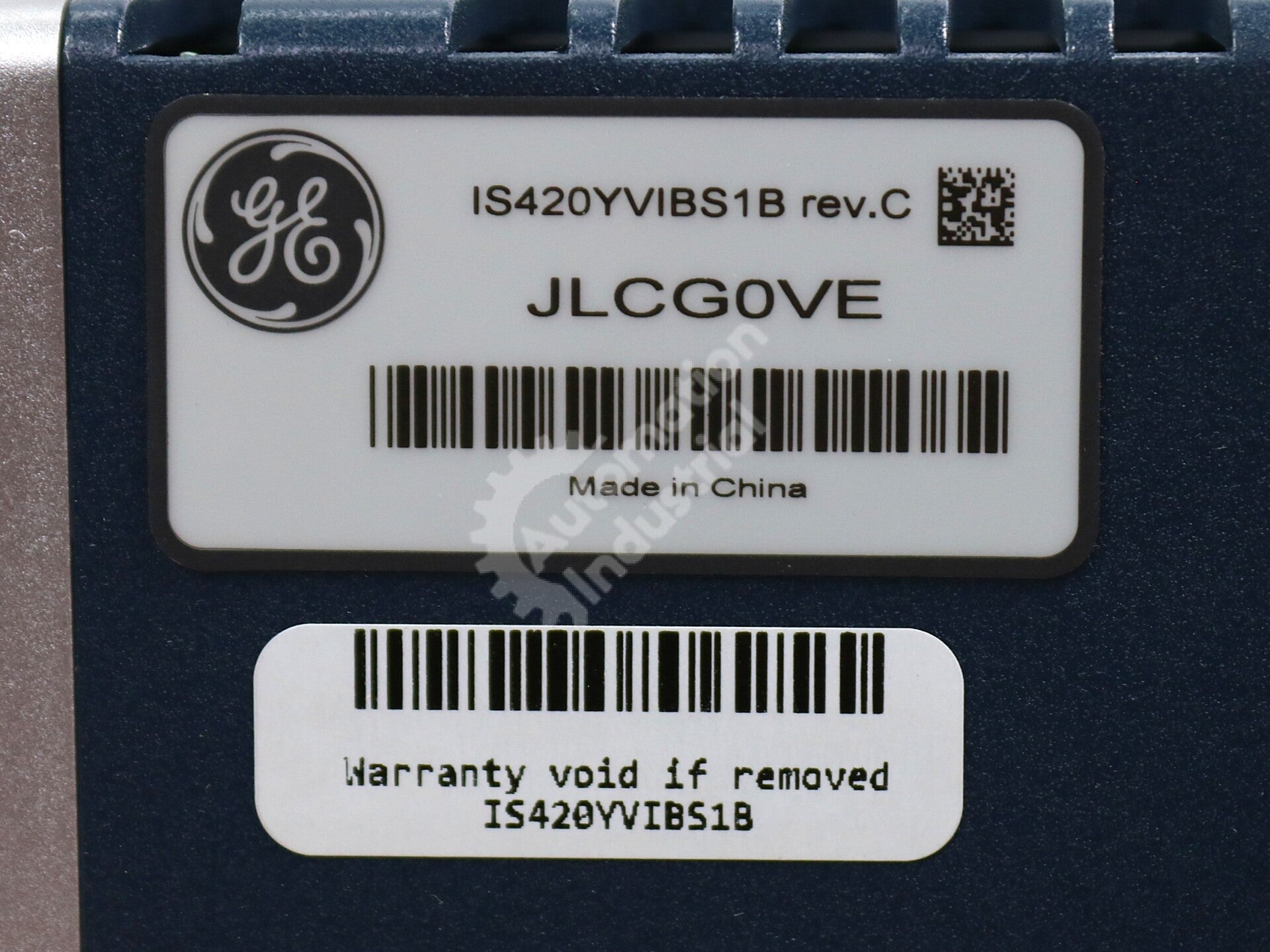 IS420YVIBS1B By General Electric Vibration Input and Output Module NSFP