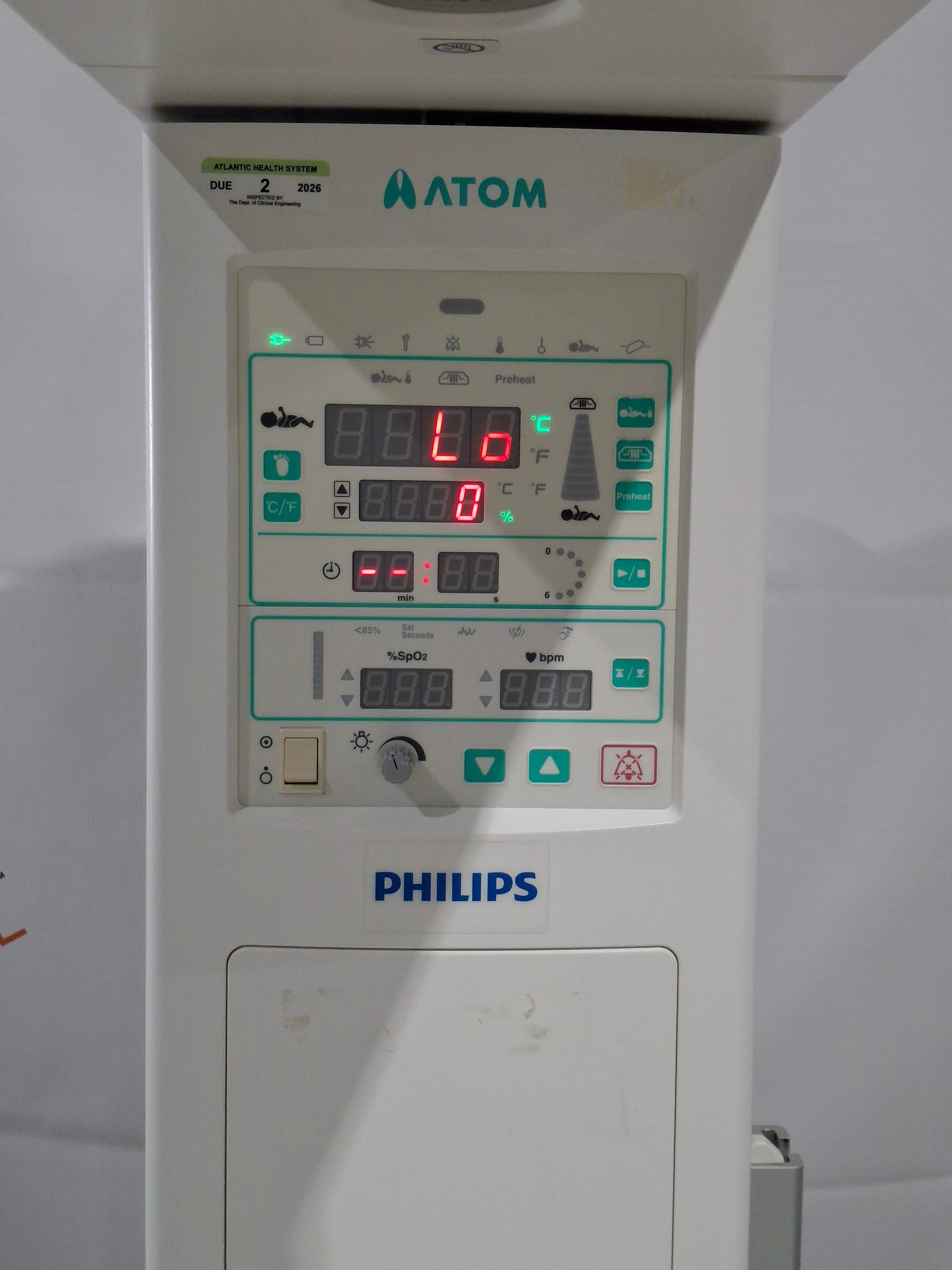 Philips ATOM Infa Warmer i Infant Warmer/Incubator