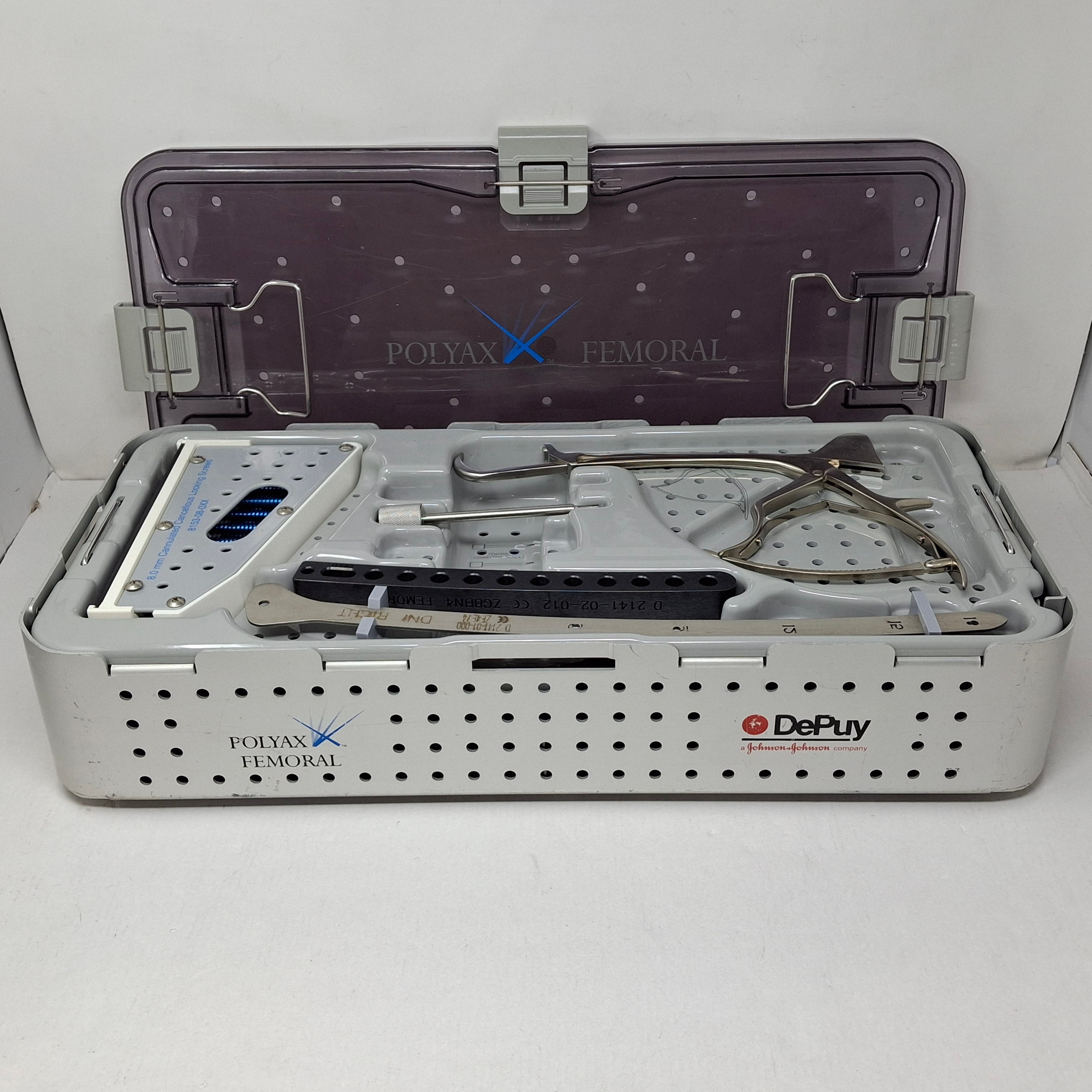 DePuy Polyax Locked Plating System Distal Femoral Instrument Set