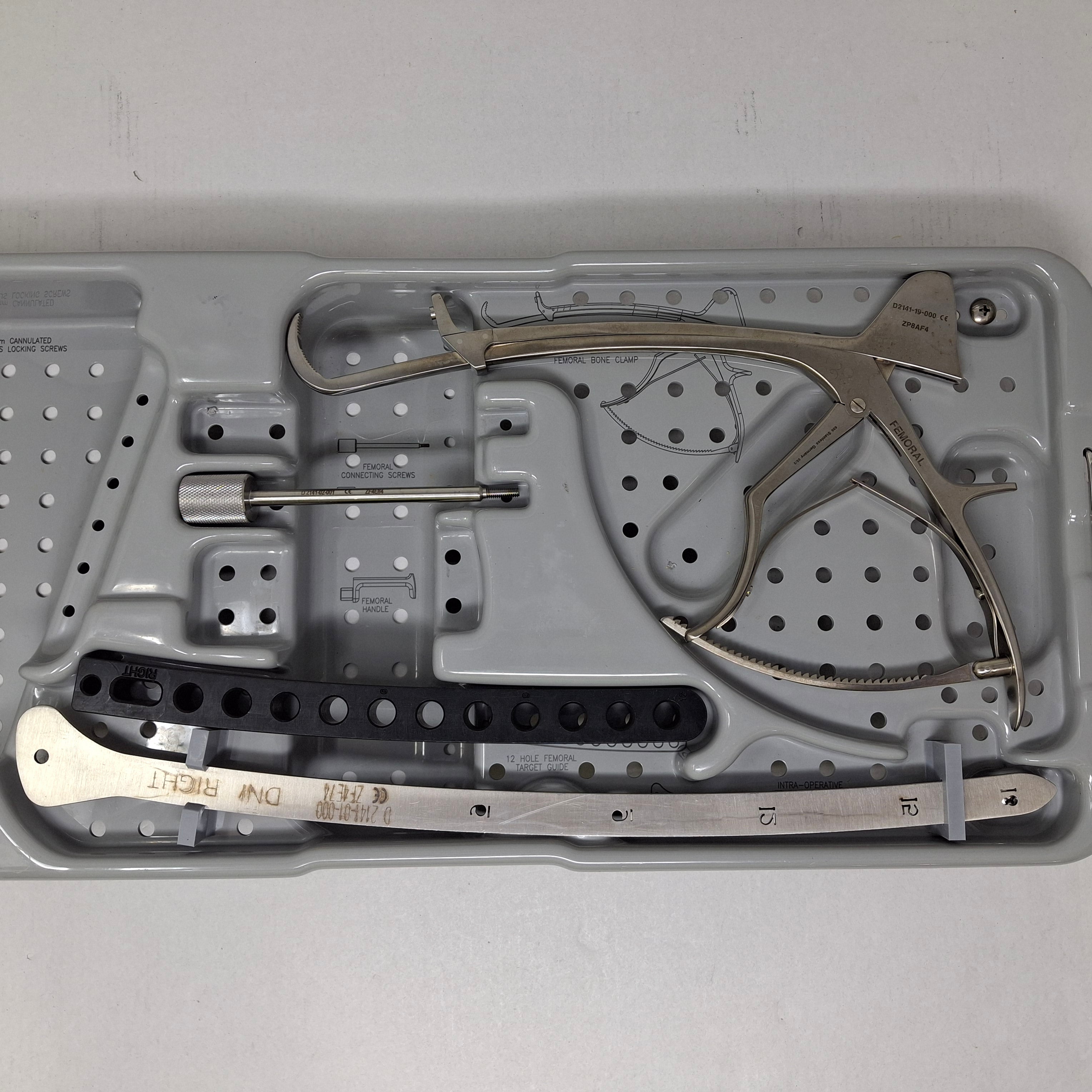 DePuy Polyax Locked Plating System Distal Femoral Instrument Set