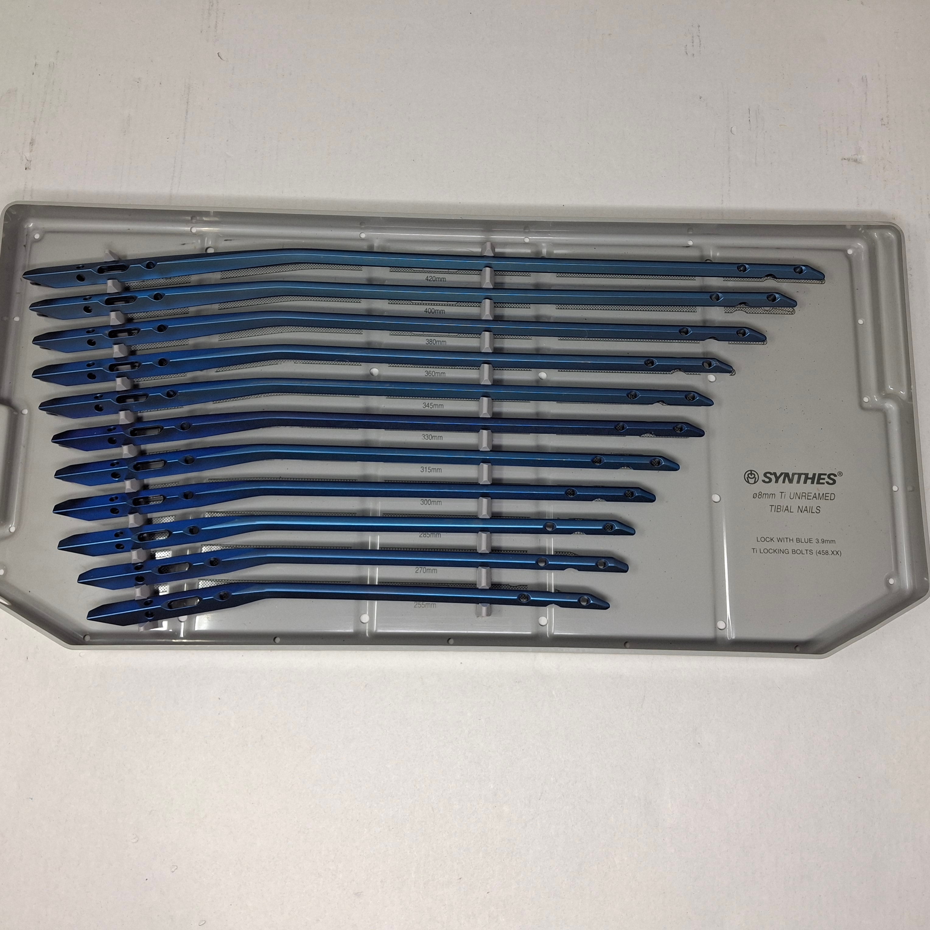 Synthes, Inc. Titanium Unreamed Tibial Nails Surgical Instrument