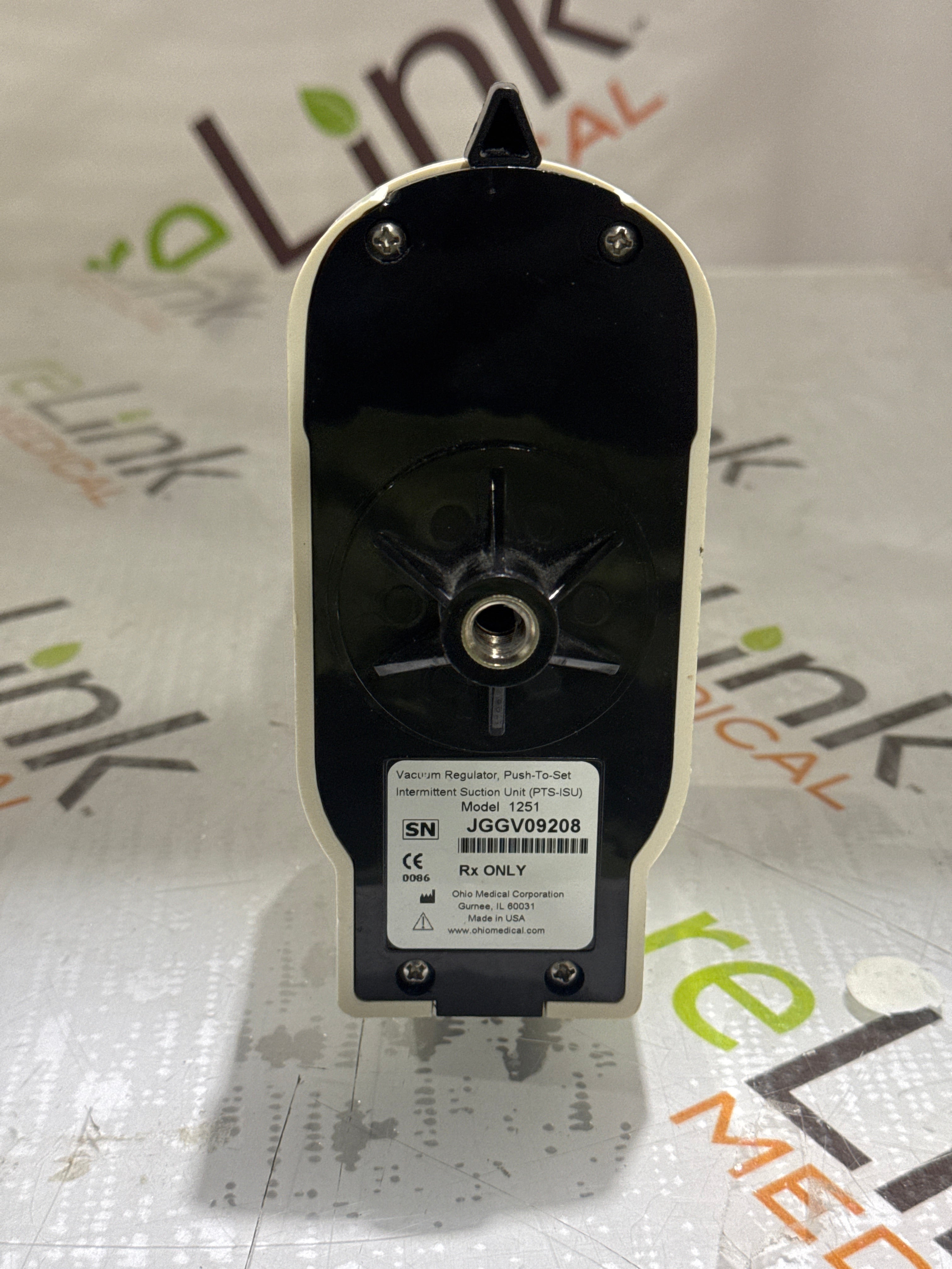 Ohio Medical Corporation 1251 Suction Regulator