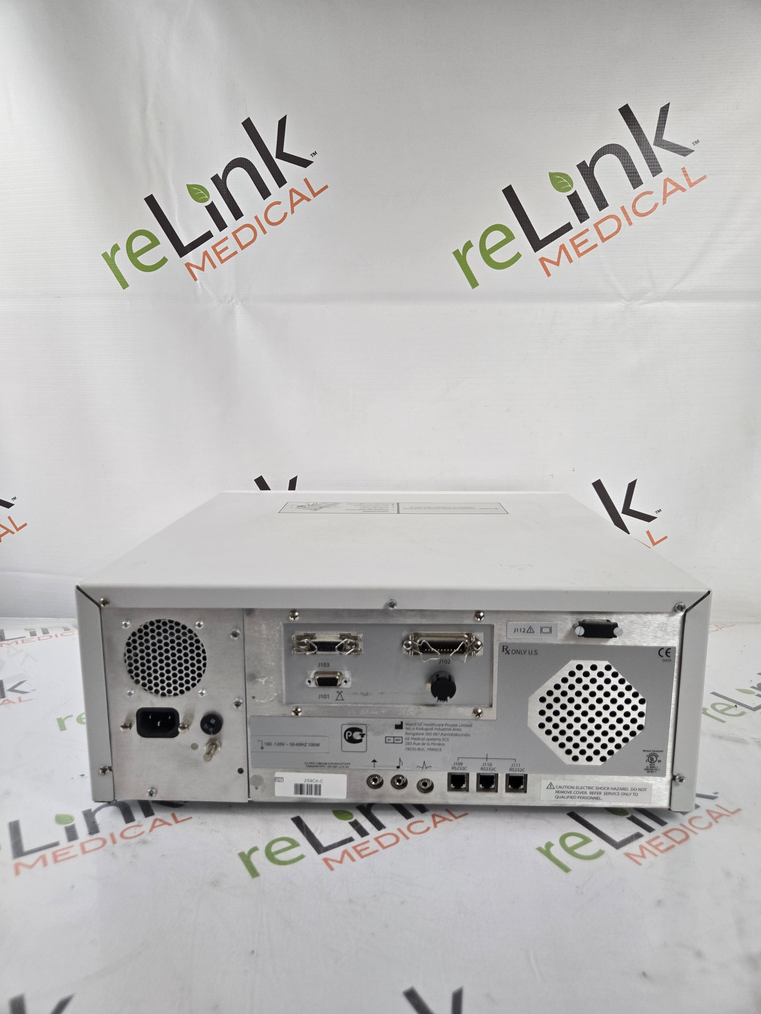 GE Healthcare Corometrics 250cx Series Model 259cx-c Fetal Monitor