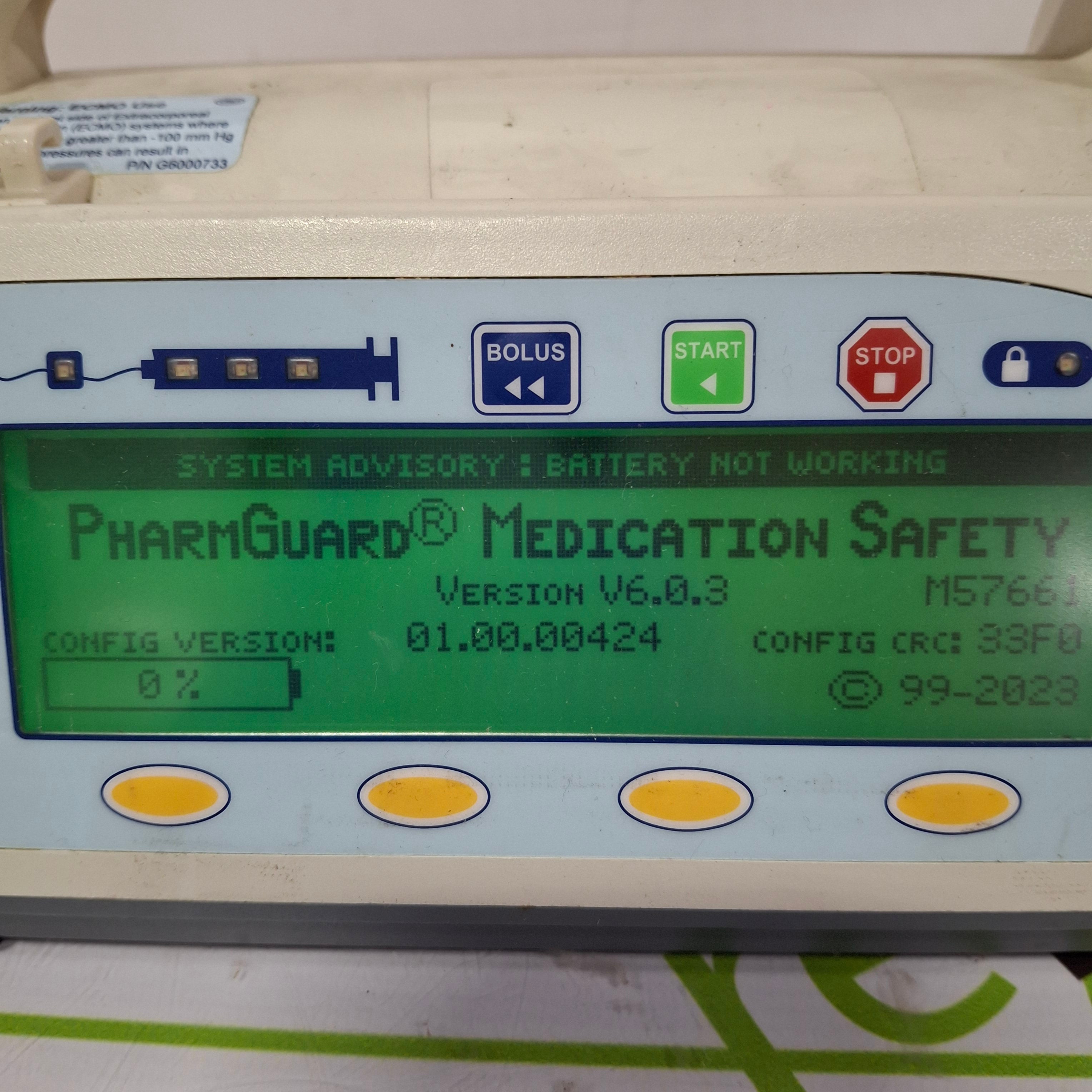 Smiths Medical Medfusion 3500 Version 6 Syringe Infusion Pump