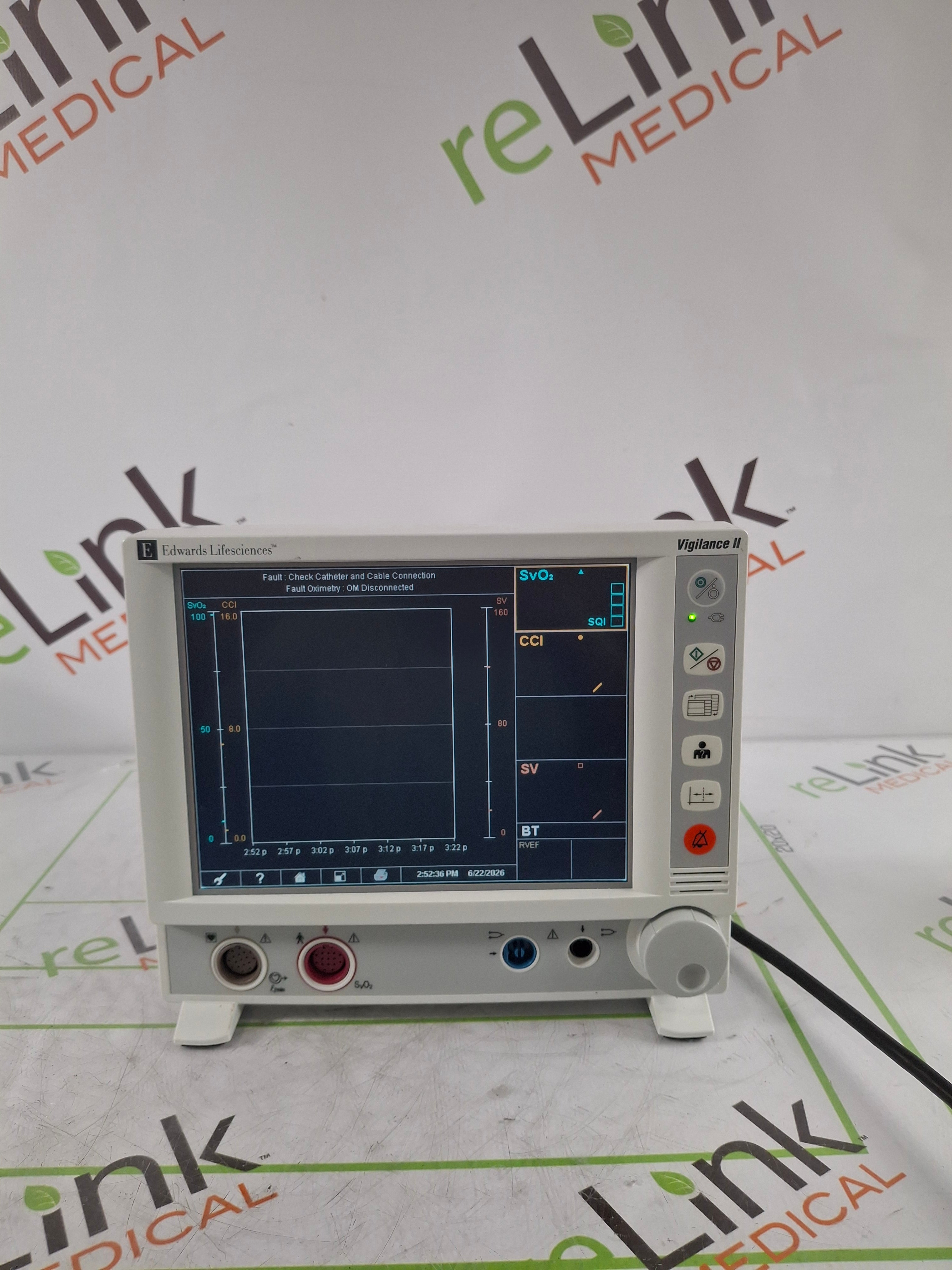 Edwards Lifesciences Vigilance II Patient Monitor