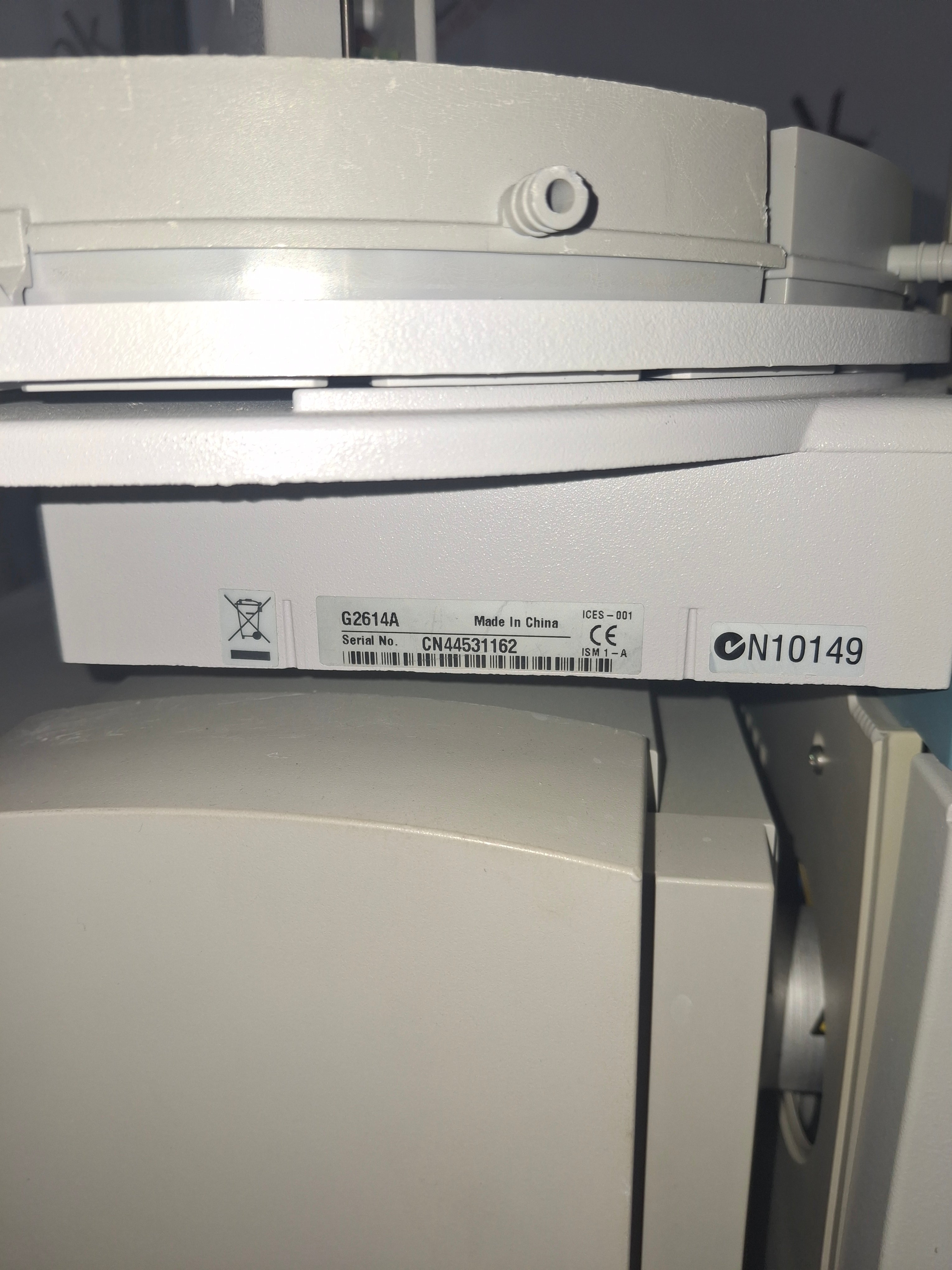 Agilent 6890N 5973 MSD GCMS Gas Chromatograph Mass
