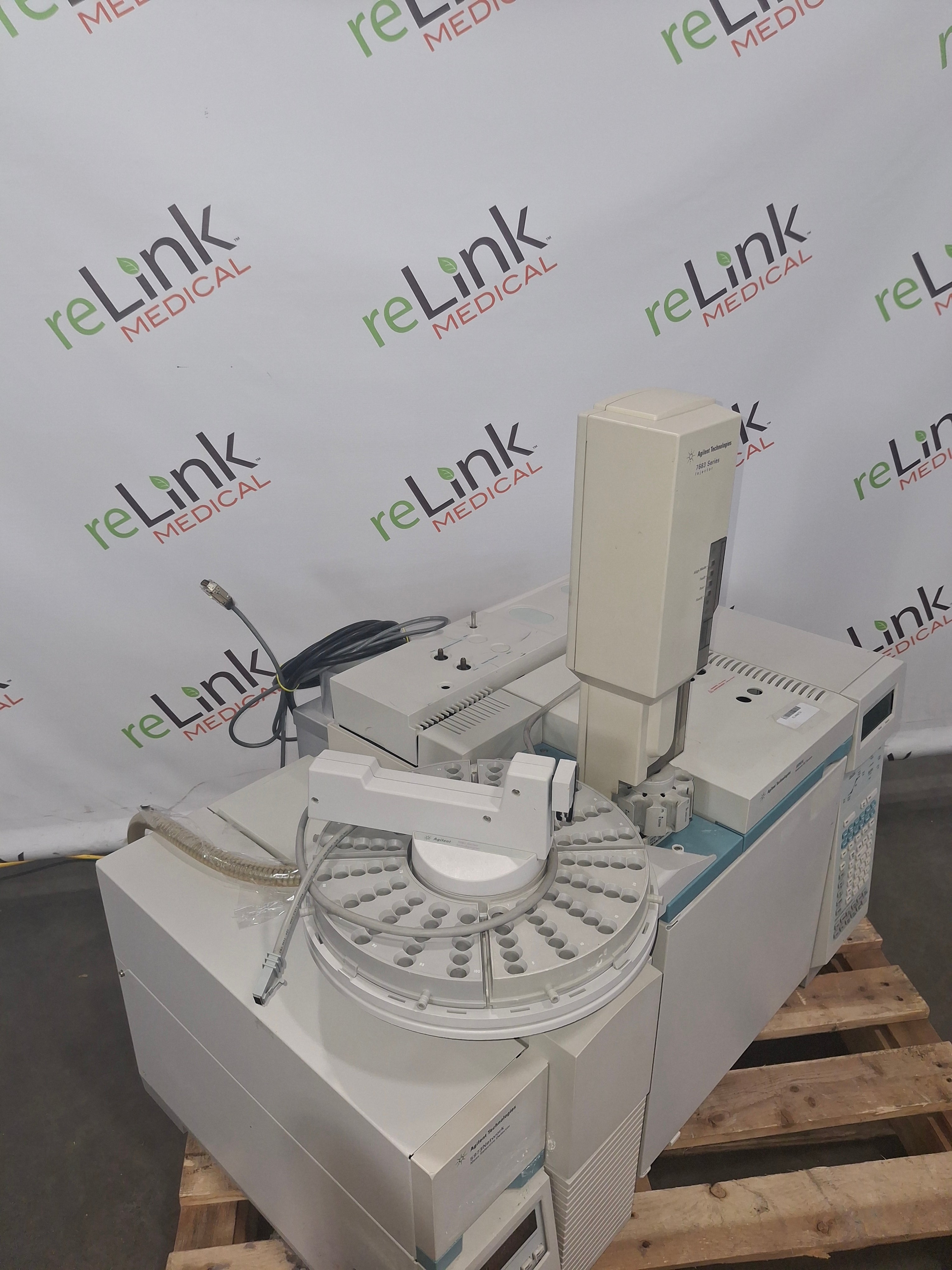 Agilent 6890N 5973 MSD GCMS Gas Chromatograph Mass