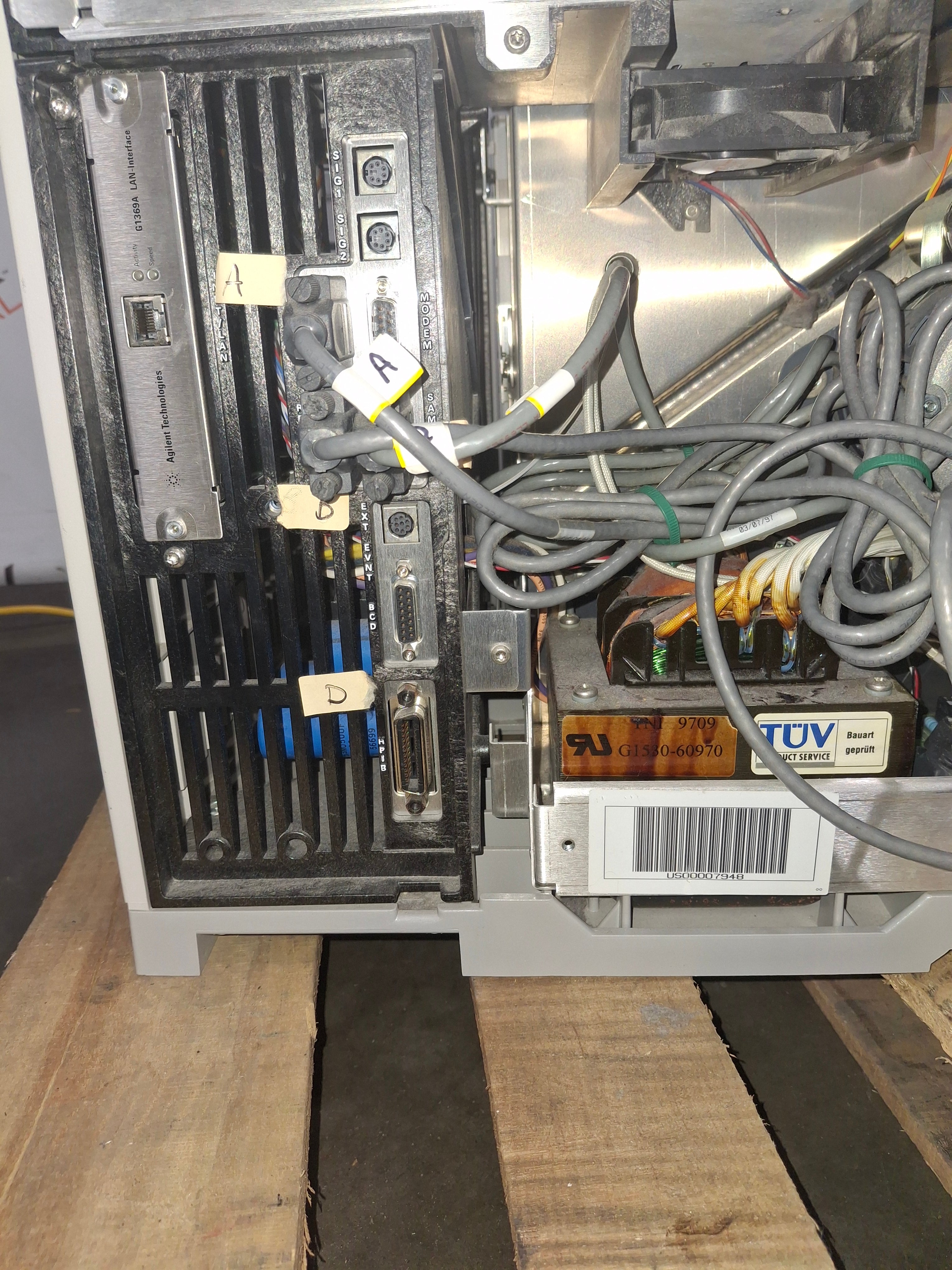 Agilent 6890N 5973 MSD GCMS Gas Chromatograph Mass