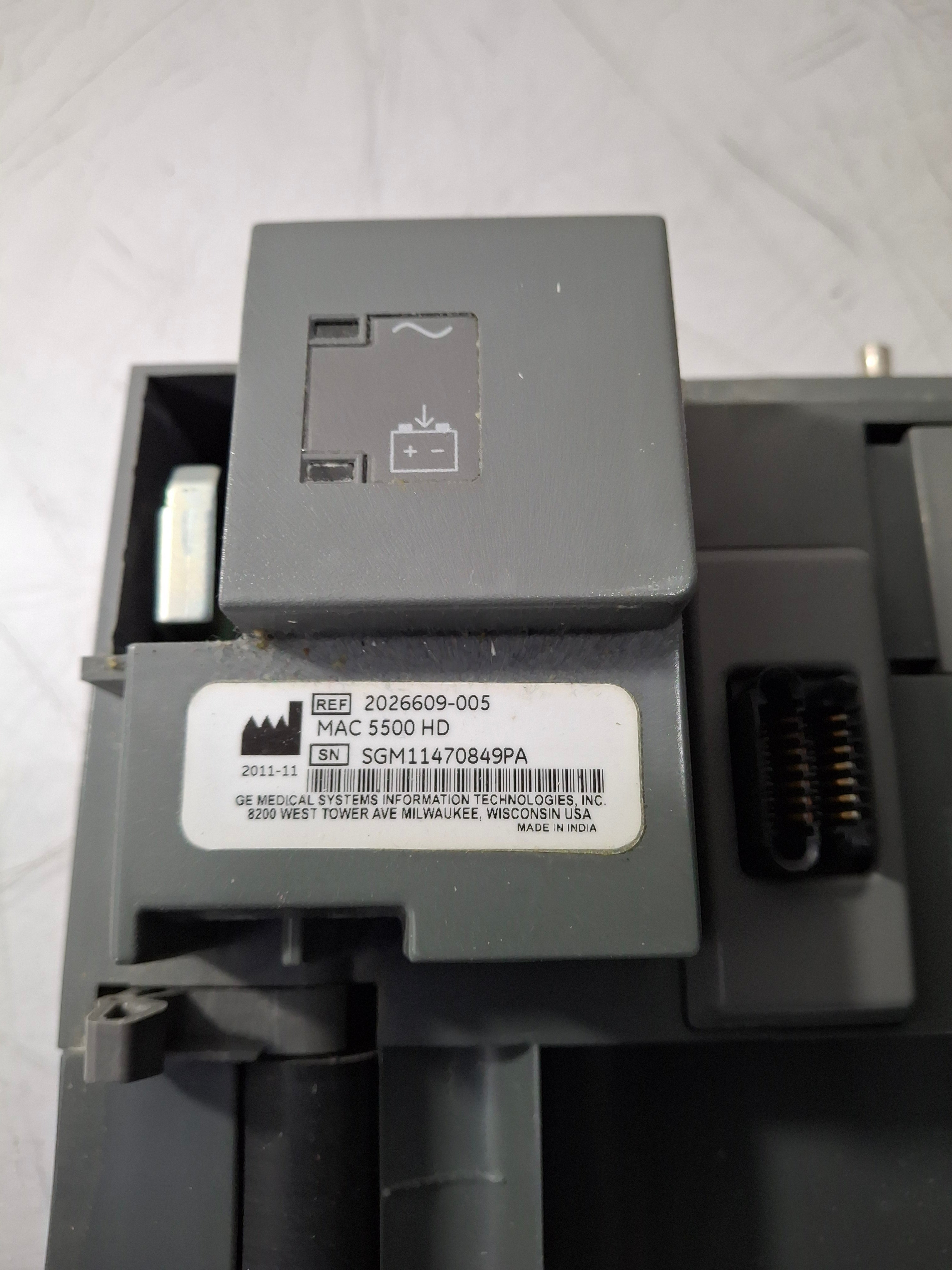 GE Healthcare MAC 5500 HD ECG without CAM Module
