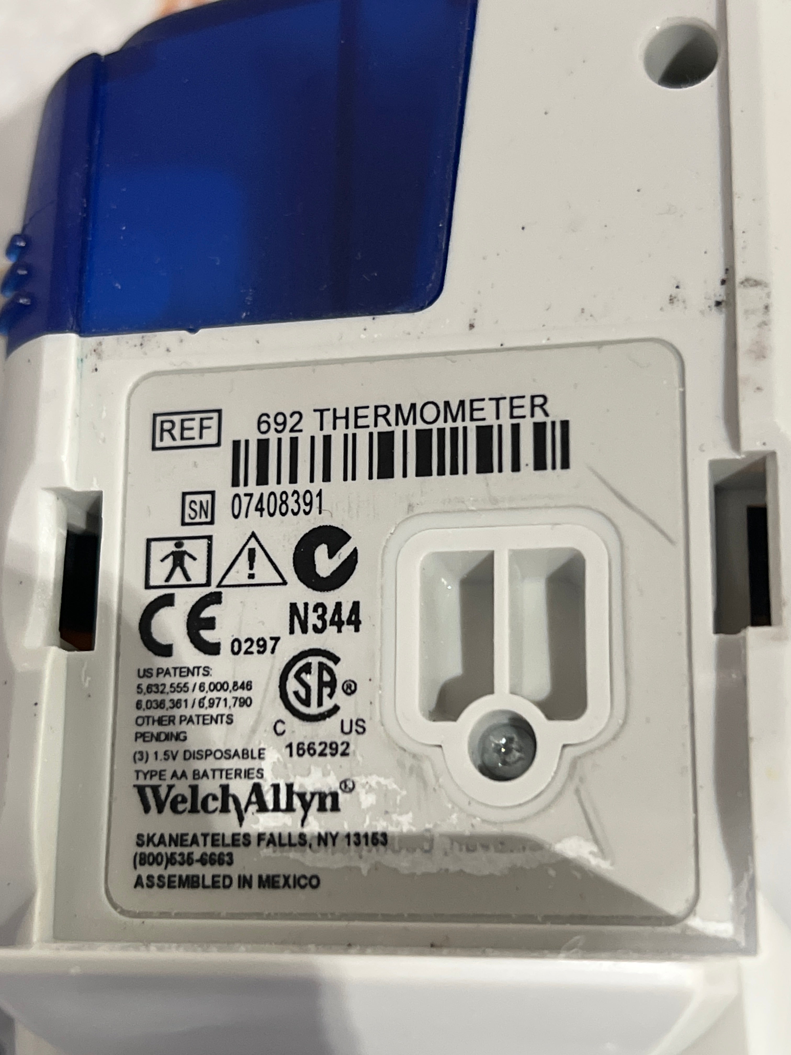Welch Allyn SureTemp Plus 692 Thermometer