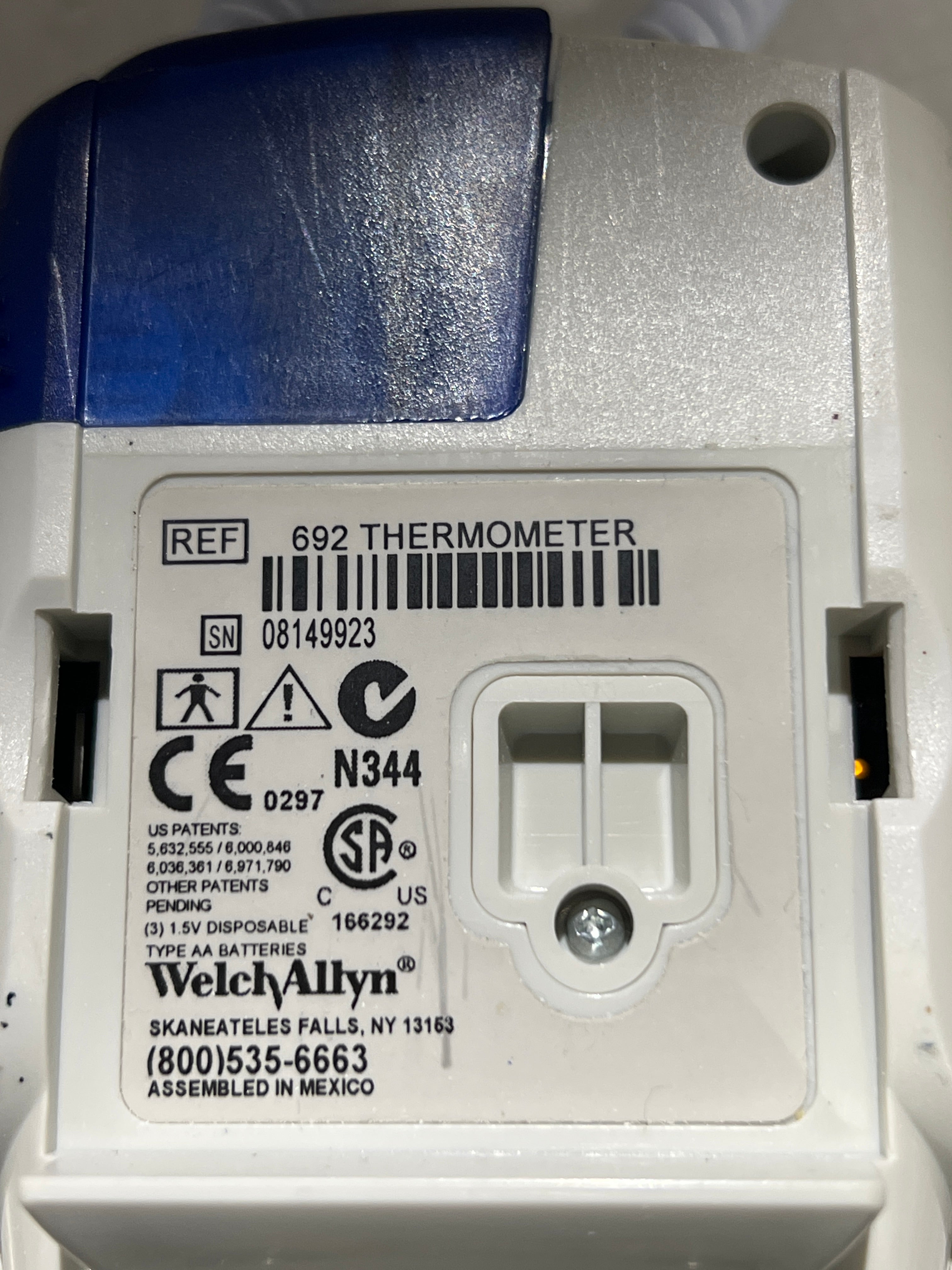 Welch Allyn SureTemp Plus 692 Thermometer