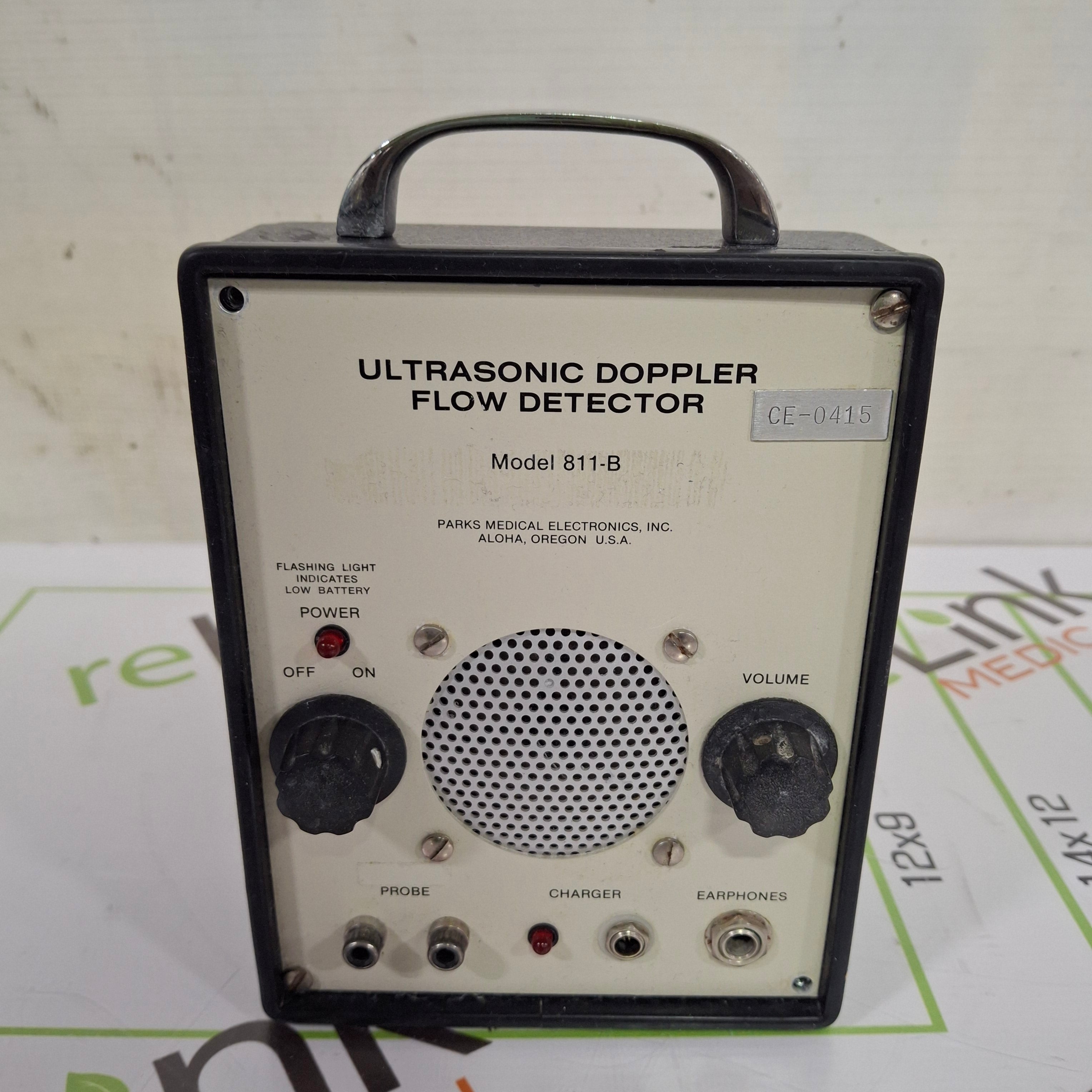 Parks 811-B Doppler Flow Detector