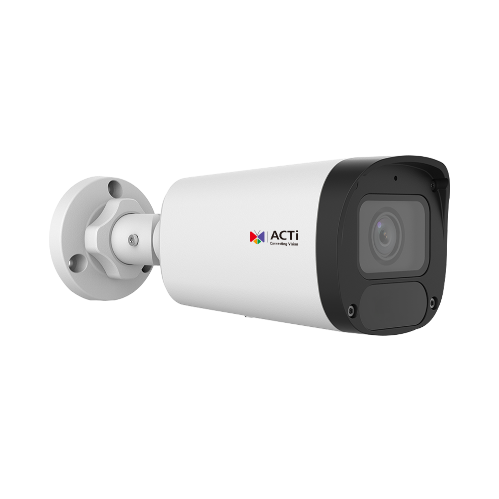 ACTi K41 2MP Deep Learning AI 4.3x Zoom Bullet with IR LED 60m, WDR 130dB