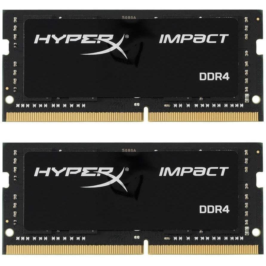 Kingston Technology HyperX Impact 16GB 2666MHz DDR4 CL15 260-Pin SODIMM Laptop Memory (HX426S15IB2/16)-FoxTI