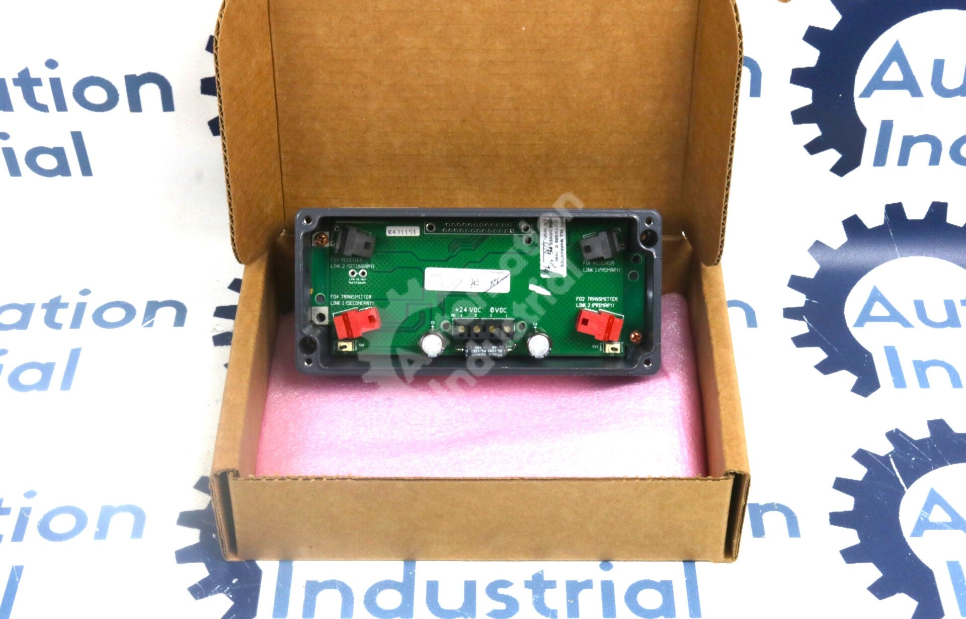 L5206-2-00 By Parker Eurotherm SSD 2 Channel Fiber Optic Link Repeater