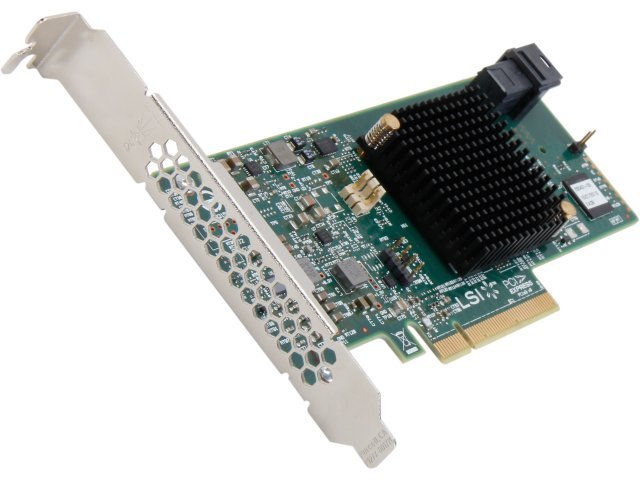 LSI MegaRAID SAS 9341-4i (LSI00419) 4-Port INT 12Gb/s RAID Controller