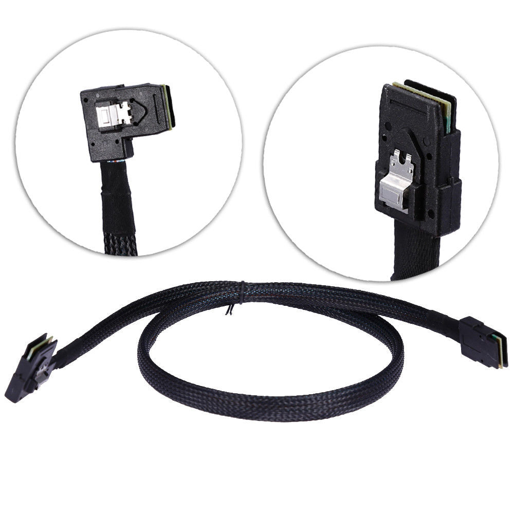 2PCS 0M246M SAS-A SAS-B SATA RAID CONTROLLER FOR DELL PERC H700 R710 SATA CABLE