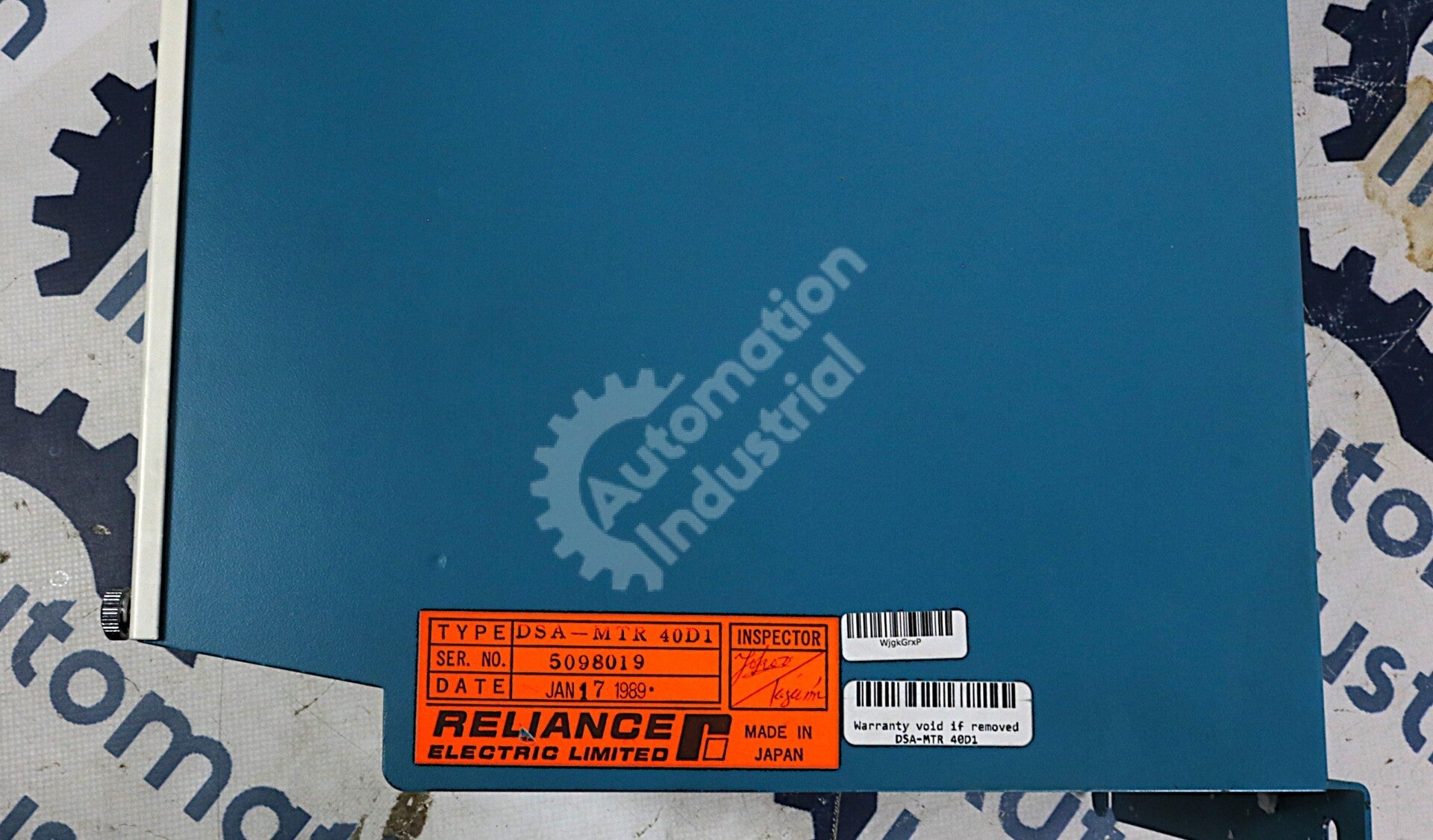 DSA-MTR 40D1 By Reliance Electric Power Run Input Vectrive AC Servo Drives NSFP