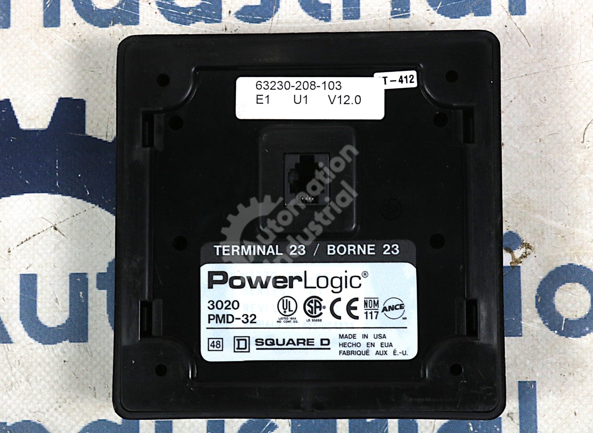 PMD-32 By Square D PowerLogic Class 3020 Power Meter Display NSFP