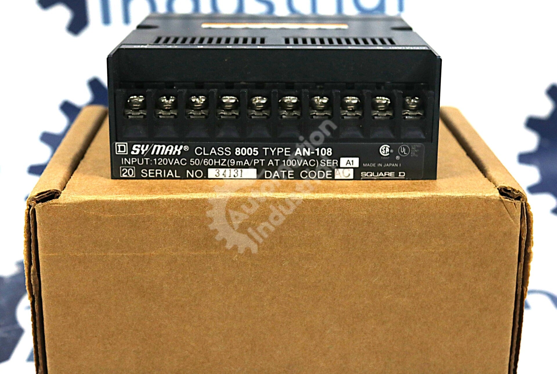 8005-AN-108 By Square D AN-108 120VAC 8 Function Input Module NSNB