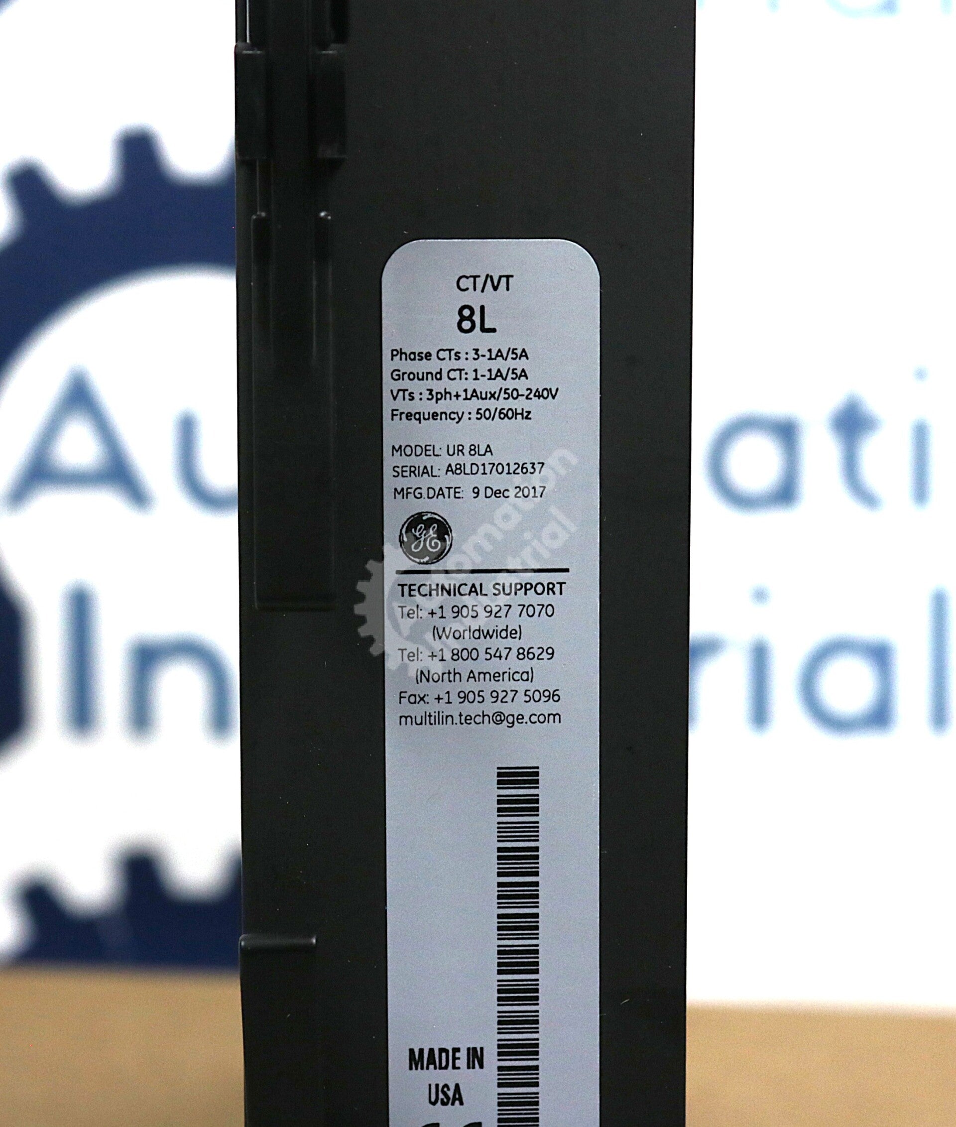UR 8LA By GE Multilin UR-8LA CT/VT Module UR Series Universal Relays NSNB