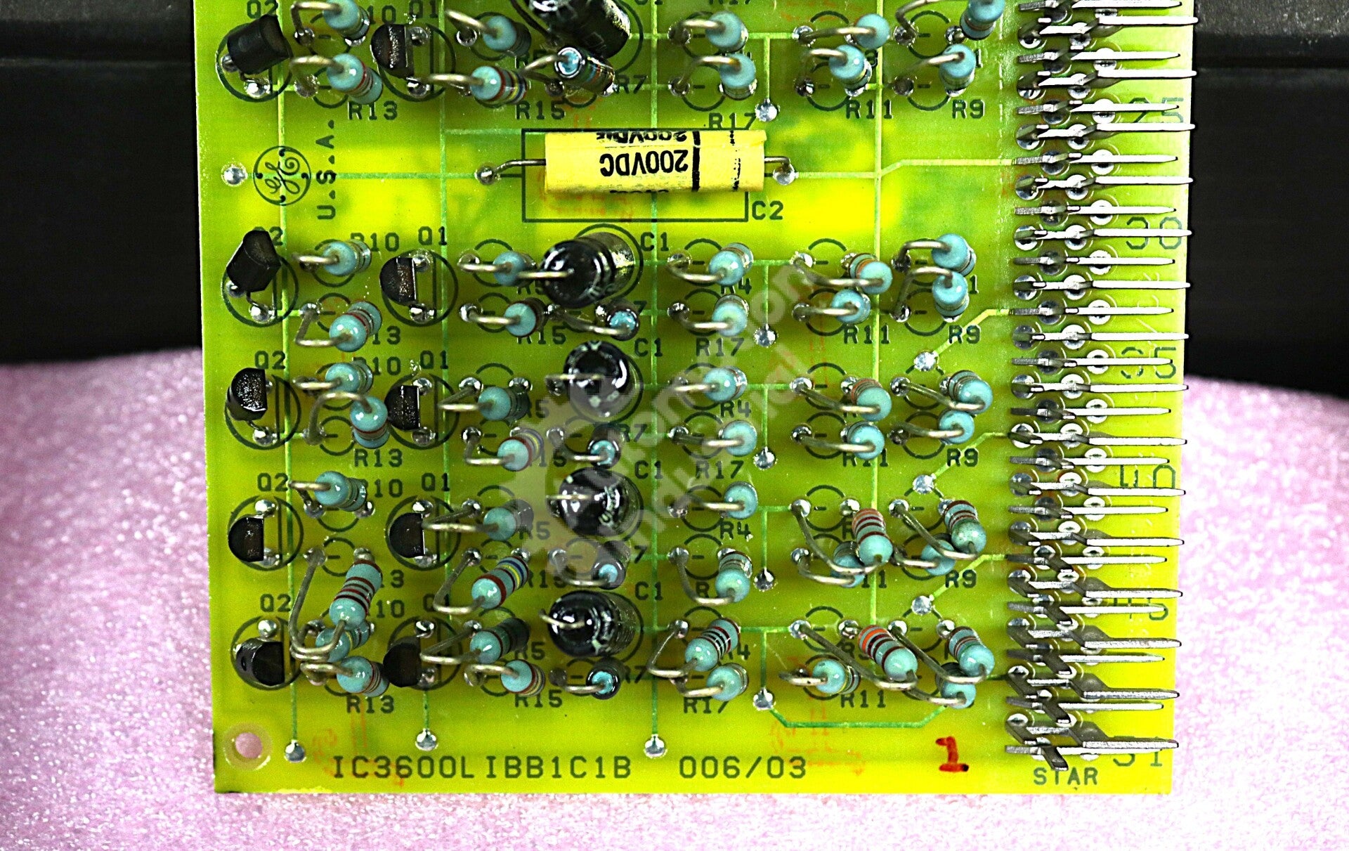 IC3600LIBB1C1B By General Electric IC3600LIBB Input Buffer Card NSNB
