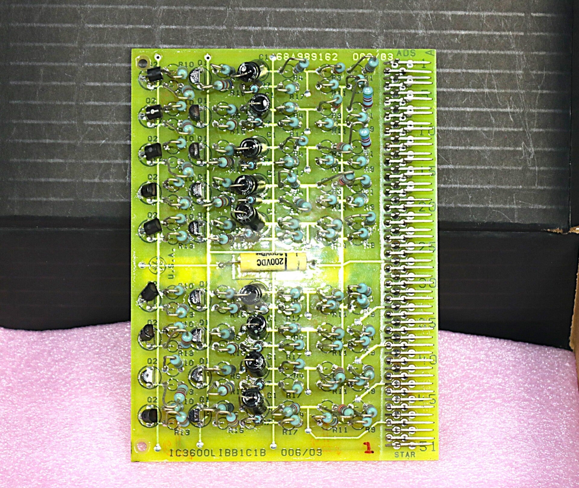 IC3600LIBB1C1B By General Electric IC3600LIBB Input Buffer Card NSNB