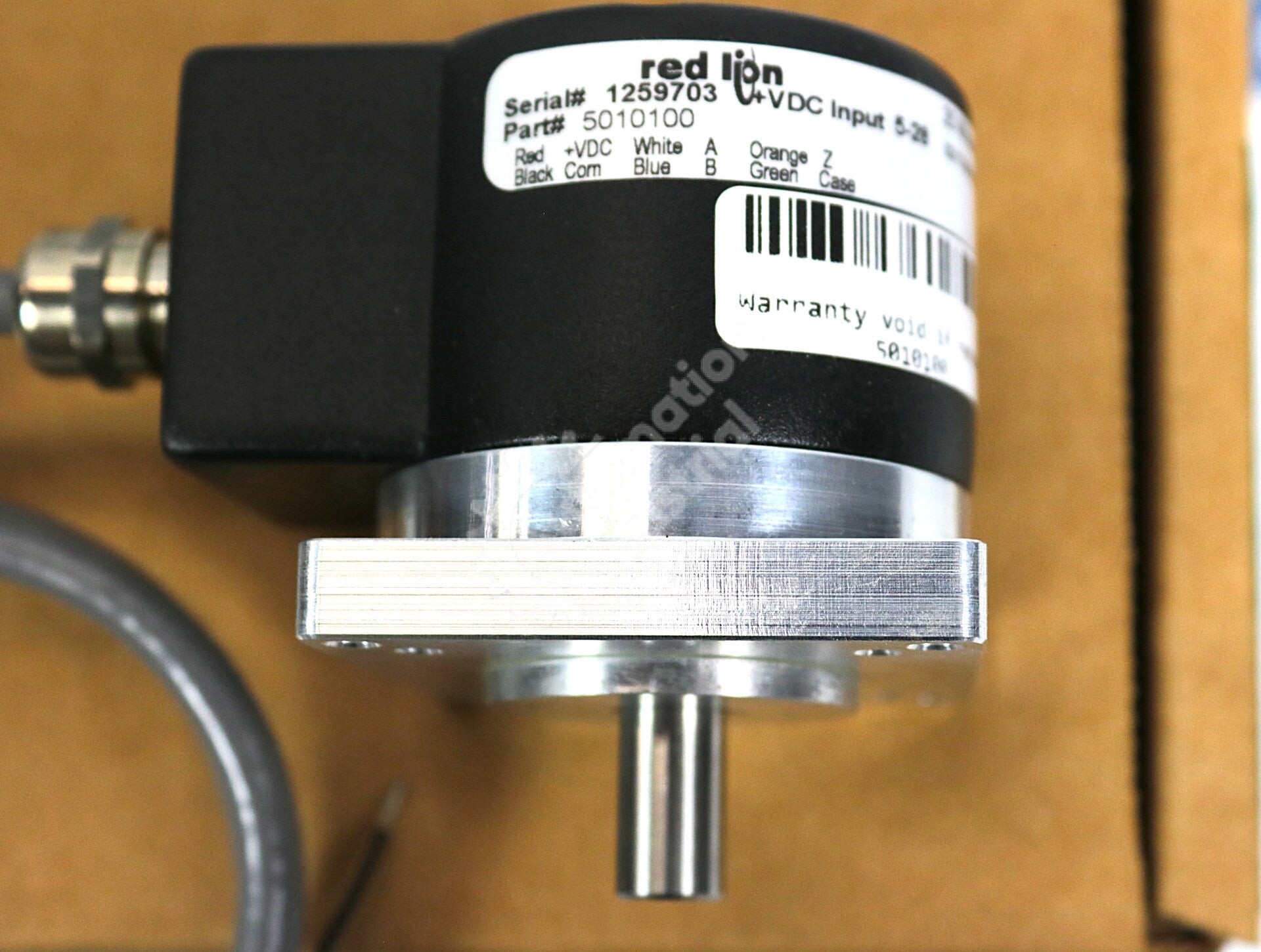 5010100 By Red Lion RPGD Flange Mount Rotary Pulse Generator NSNB