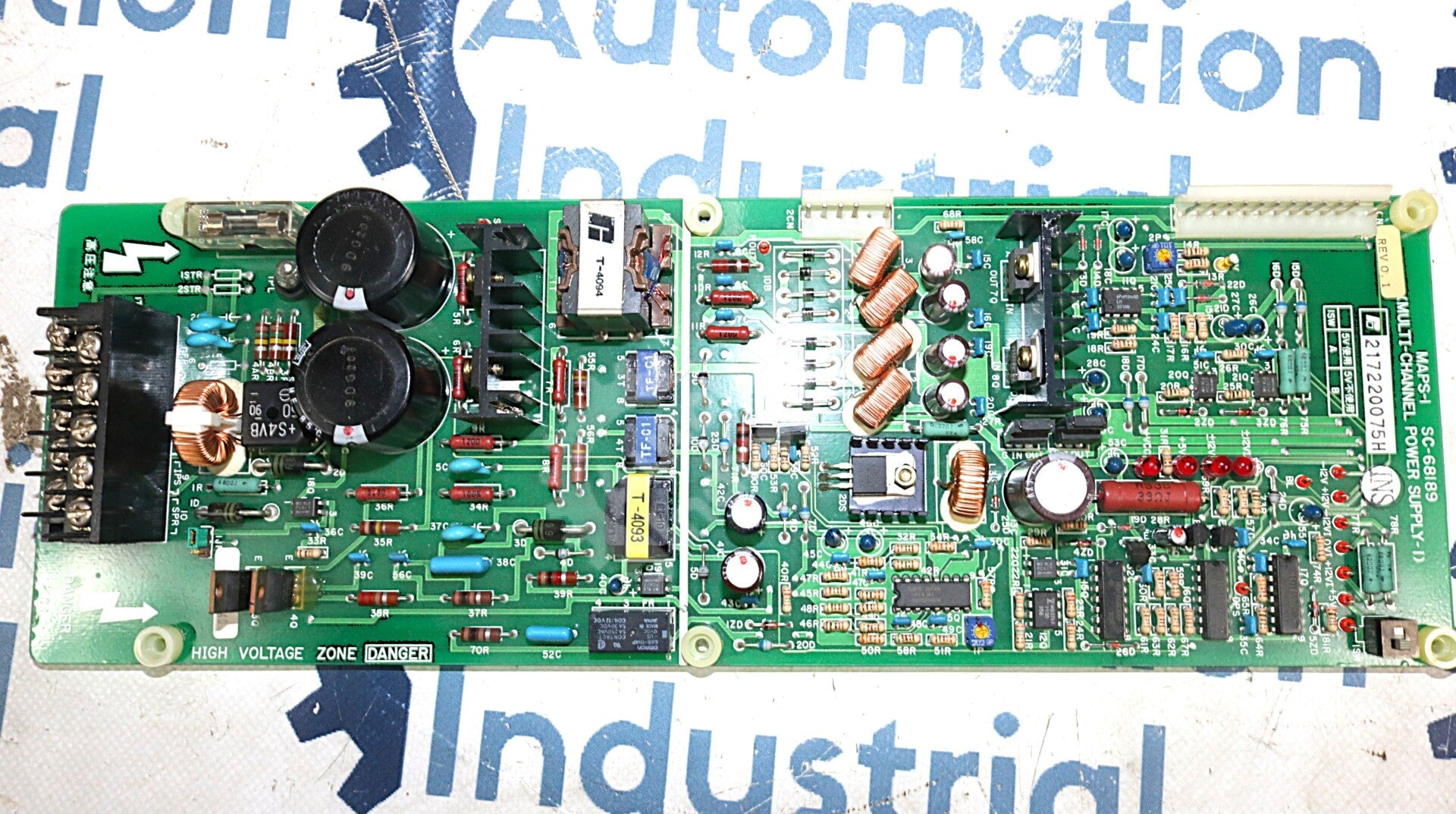 MAPS-1 By Reliance Electric SC-68189 Power Supply Board Vectrive AC Servo NSNB