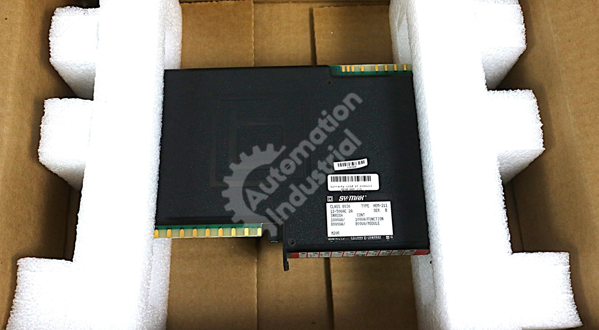 HOM-211 By Square D Sy/Max Class 8030 12-50VAC 2AMP 8 Function Output NSNB
