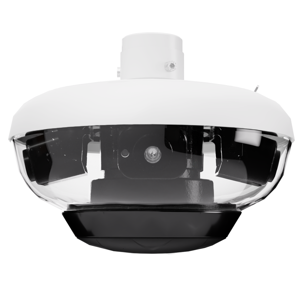 Speco Technologies O84S 8MP (4x 2MP) Quad view IP Camera with Included Ceiling Mount, White