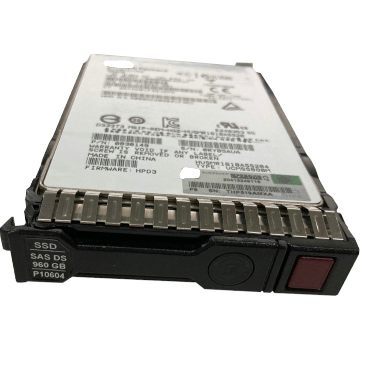 P37005-B21 SSD VSAS MV SAS de 960 GB y 12 G MU SFF SC