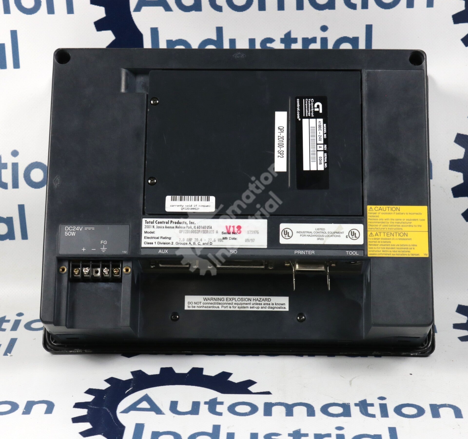 QPI2D100S2P By GE GP570-SC31-24V Operator Interface 10.4 inch HMI Touchscreen