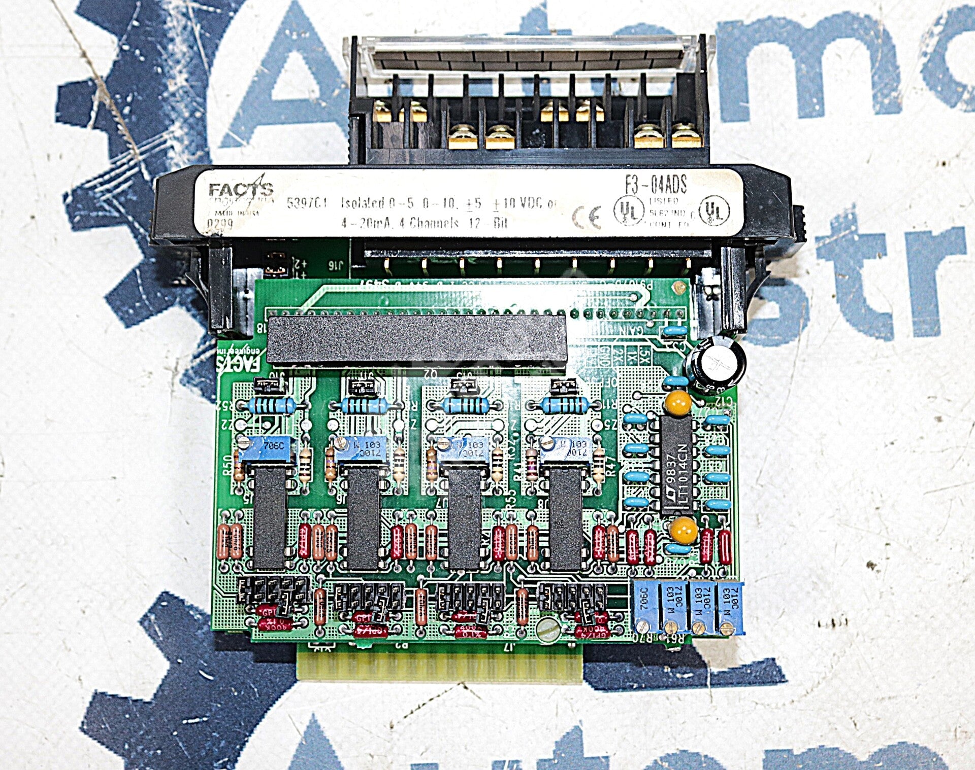F3-04ADS By Facts Engineering Isolated 10VDC 4-20mA 4 Channels 12-Bit