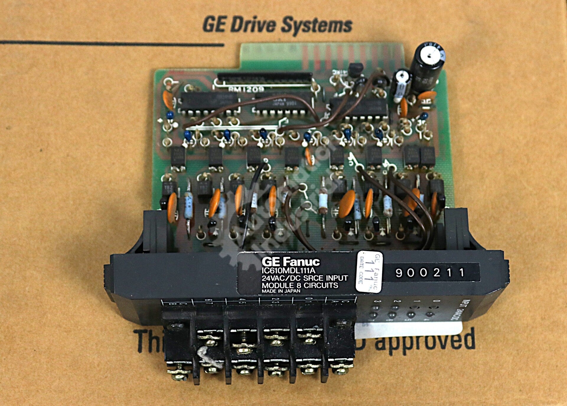 IC610MDL111A By GE Fanuc 24VAC Source Input Module 8 Circuits