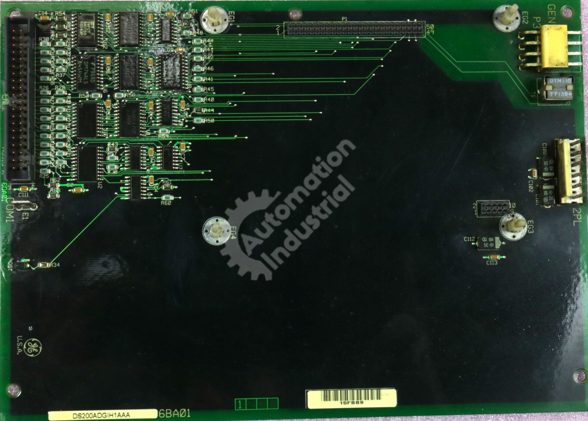 DS200ADG1H1A By General Electric DS200ADG1H1AAA Multi I/O PC Board Mark V DS200