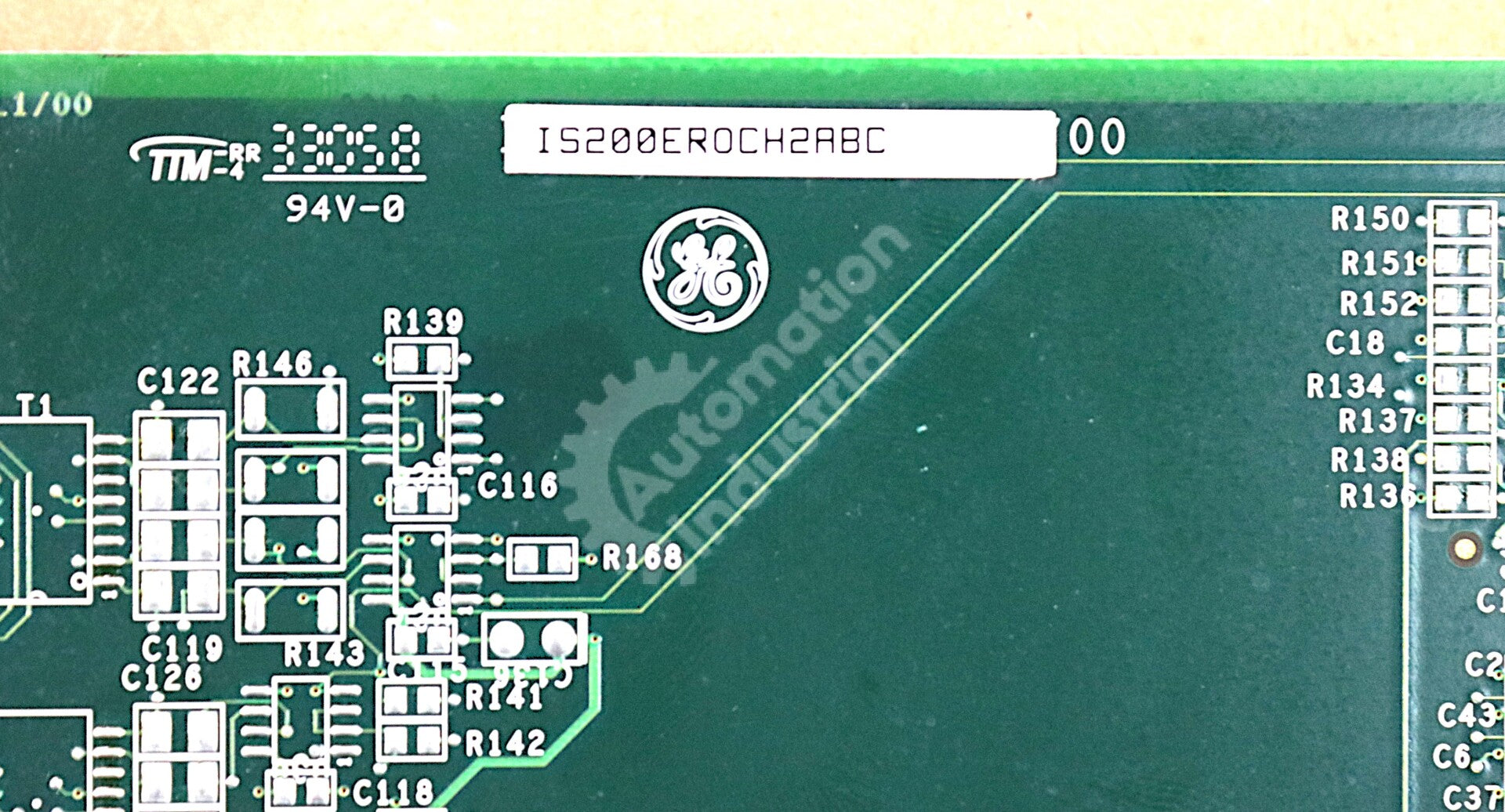 IS200EROCH2A By General Electric IS200EROCH2ABC Exciter Regulator Options Card
