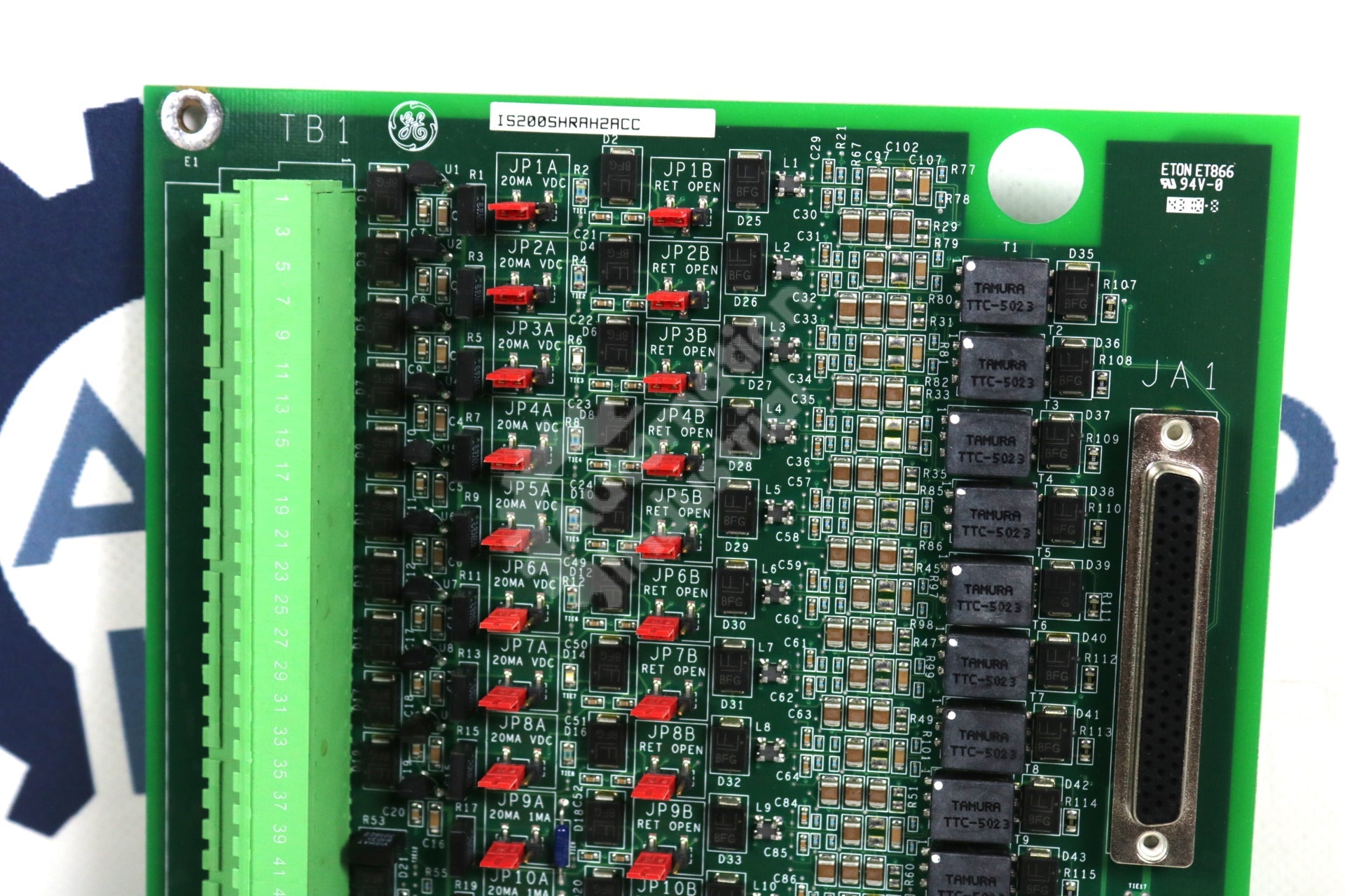 IS200SHRAH2A By GE Energy IS200SHRAH2ACC HART Analog Input/Output Board NSFP