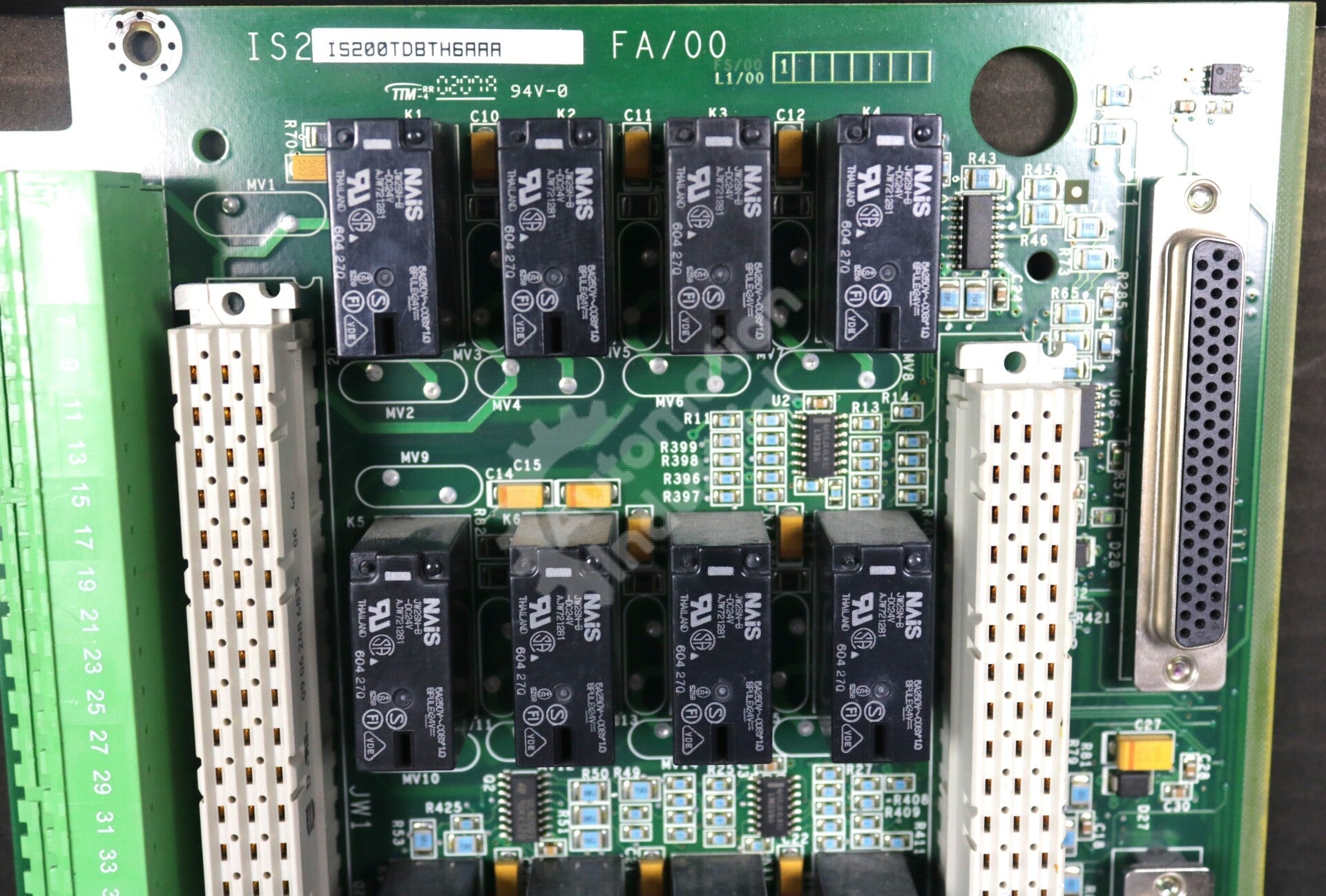 IS200TDBTH6A By GE IS200TDBTH6AAA Turbine Control System Discrete Terminal Board