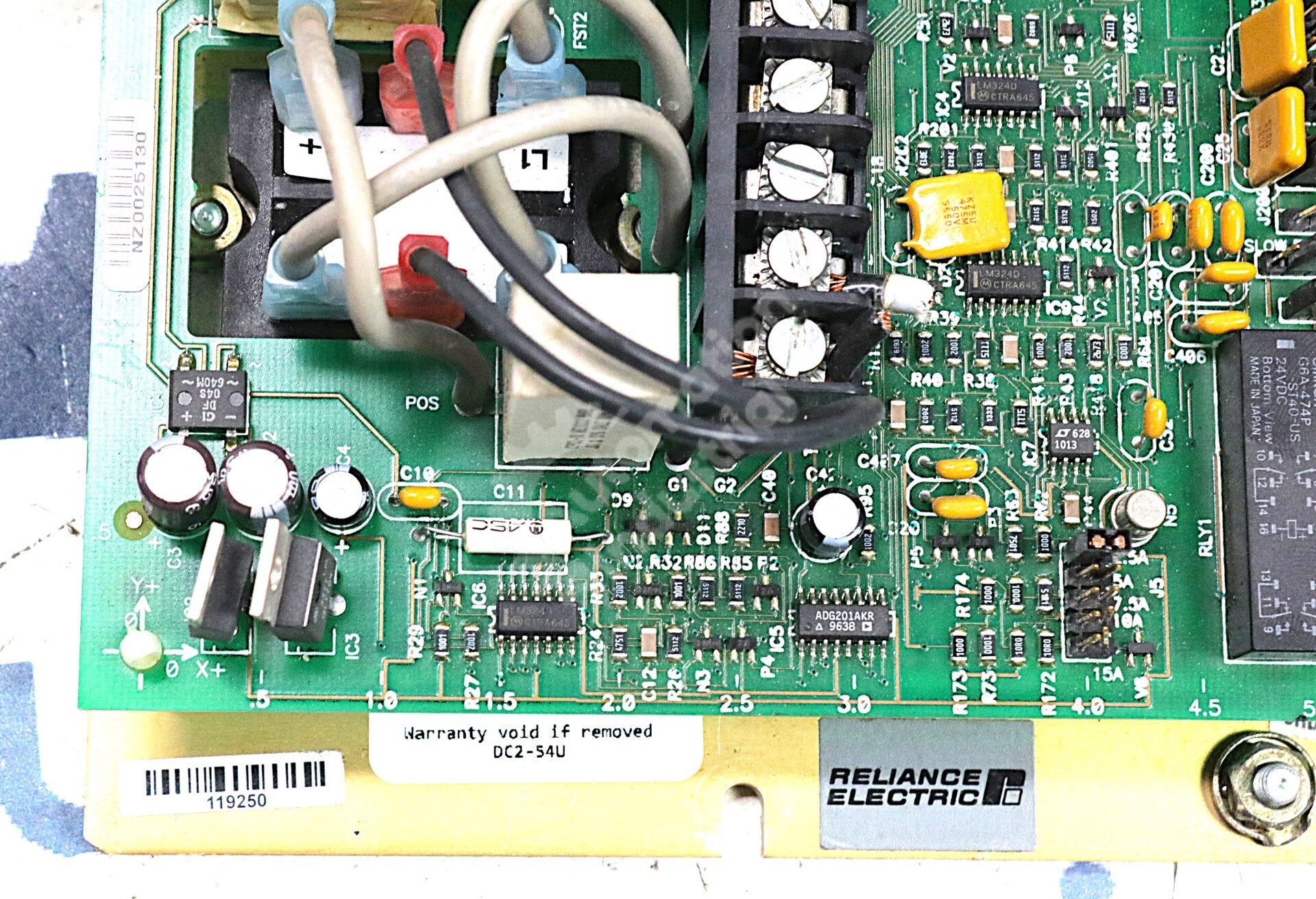 DC2-54U By Reliance Electric Flat Plate Motor Controller