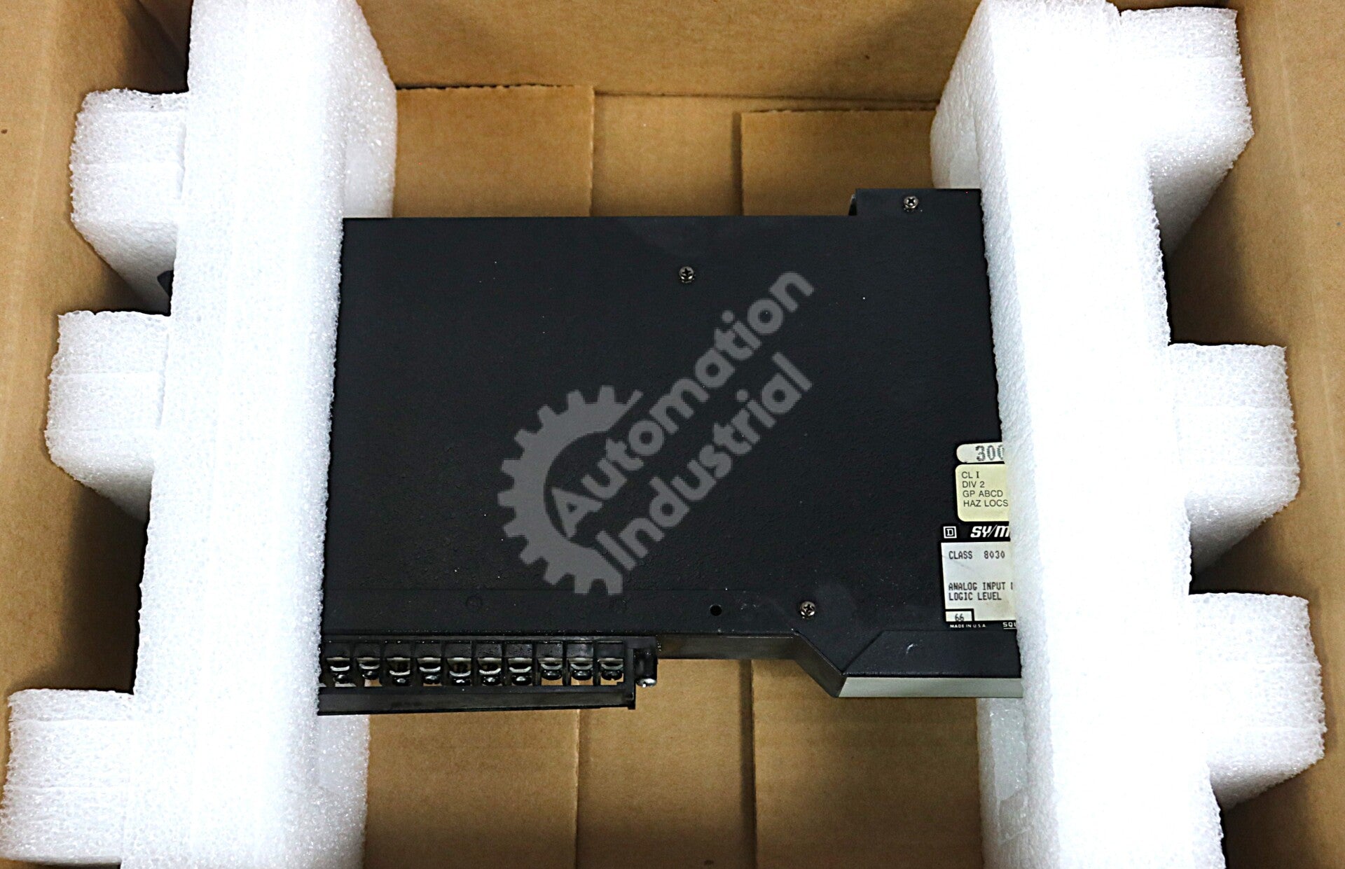 RIM-121 By Square D Sy/Max Class 8030 Analog Input Module