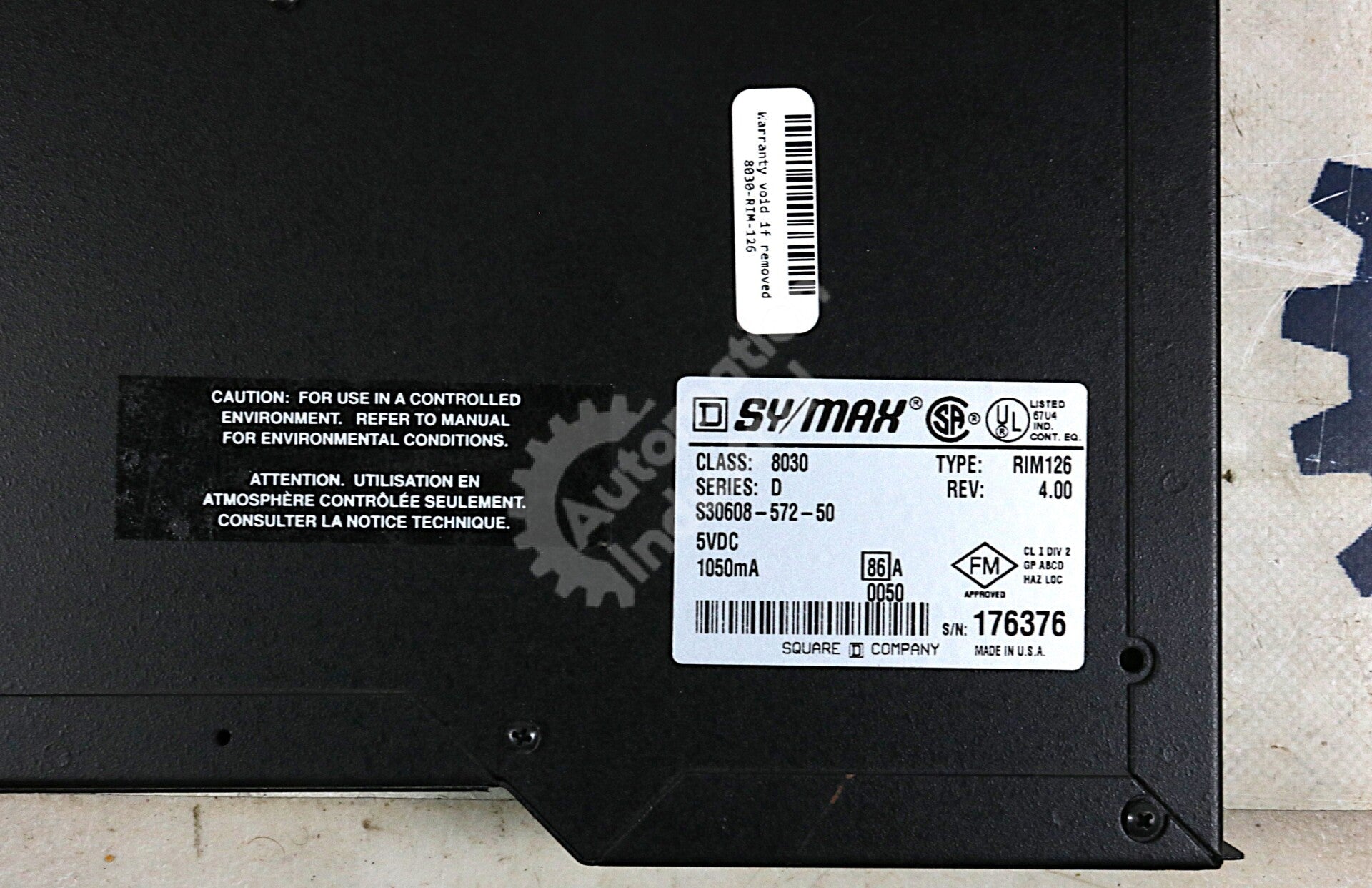 8030-RIM-126 By Square D RIM-126 5VDC Isolated Analog/Thermocouple Input