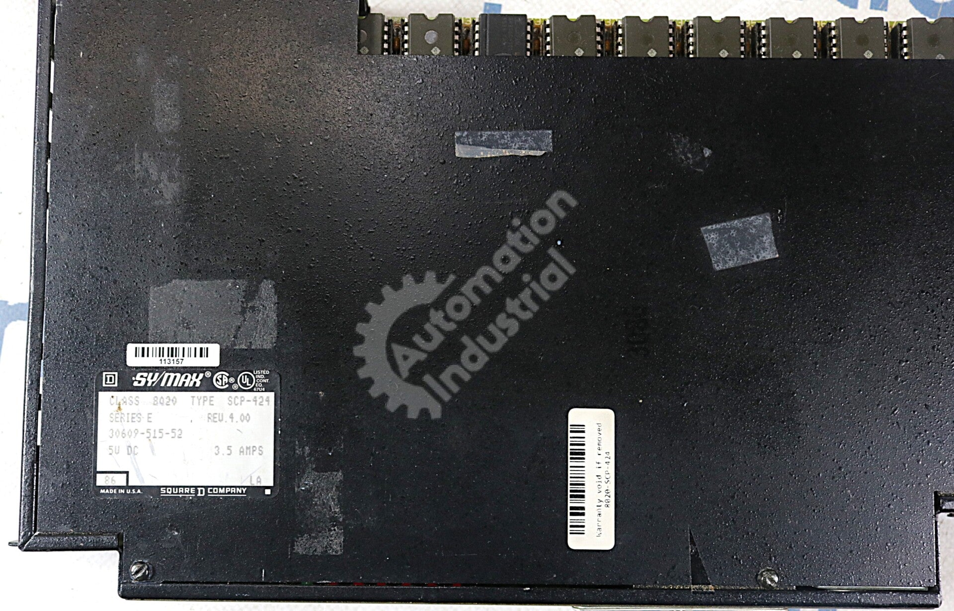 SCP-424 By Square D Sy/Max Class 8020 5VDC Model 400 Processor Module