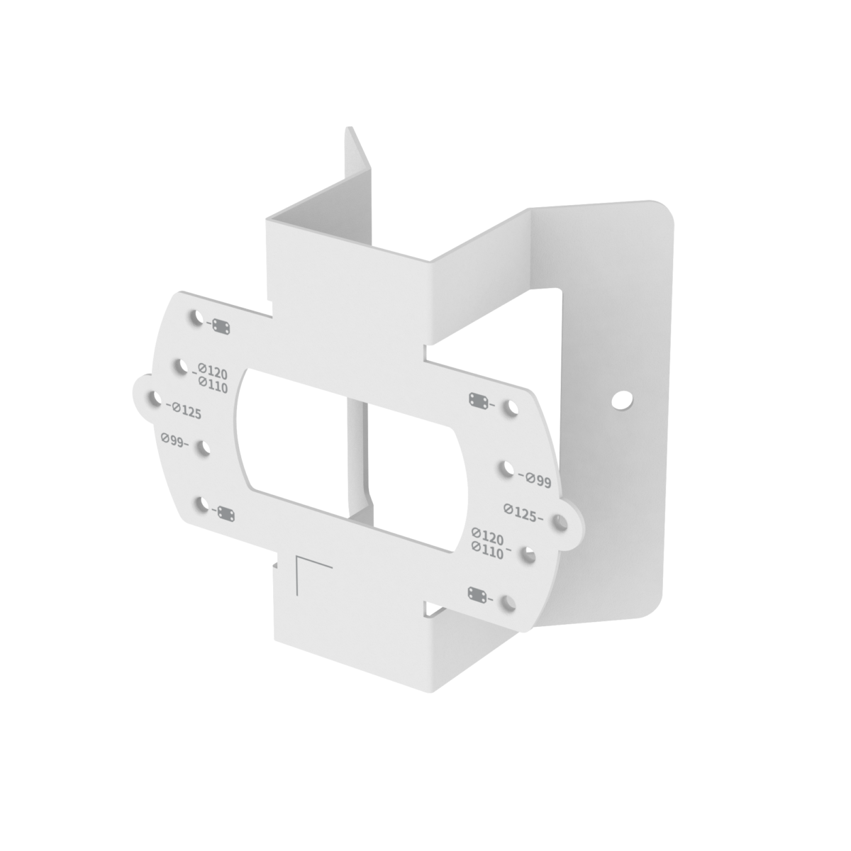 Hanwha SBD-140KMB Corner Mount
