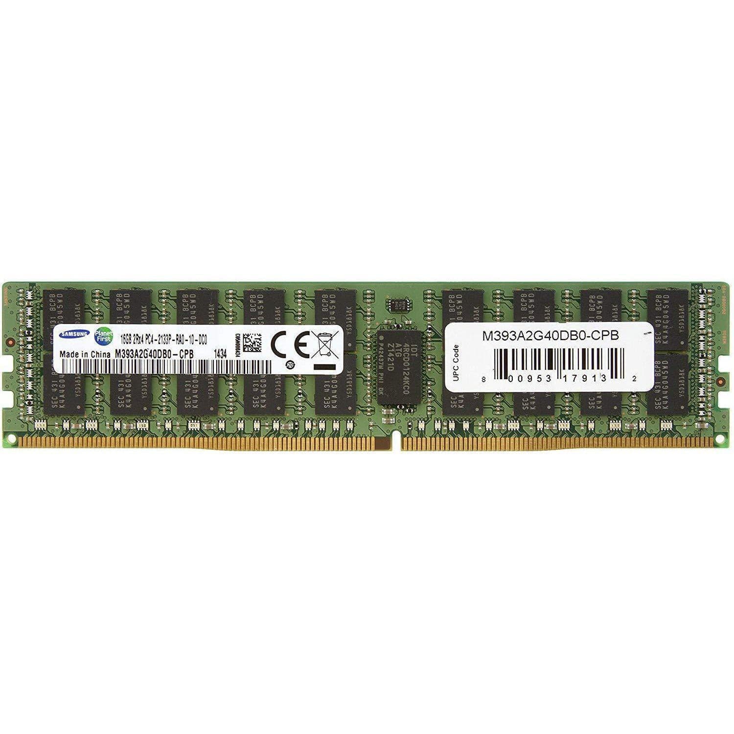 Samsung DDR4 2133MHzCL15 16GB RegECC 2Rx4 (PC4 2133) Internal Memory M393A2G40DB0-CPB-FoxTI